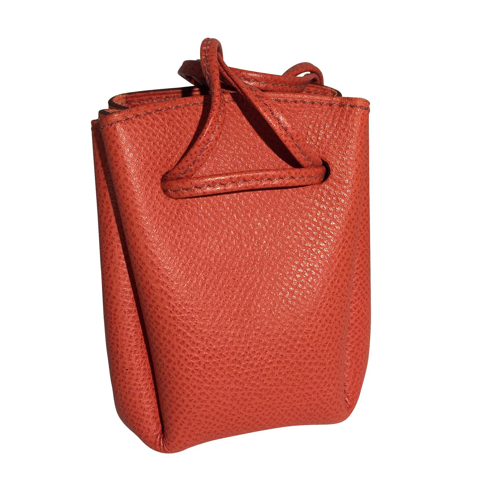 Hermès Hermes Vespa Pouch Red ref.86767 - Joli Closet