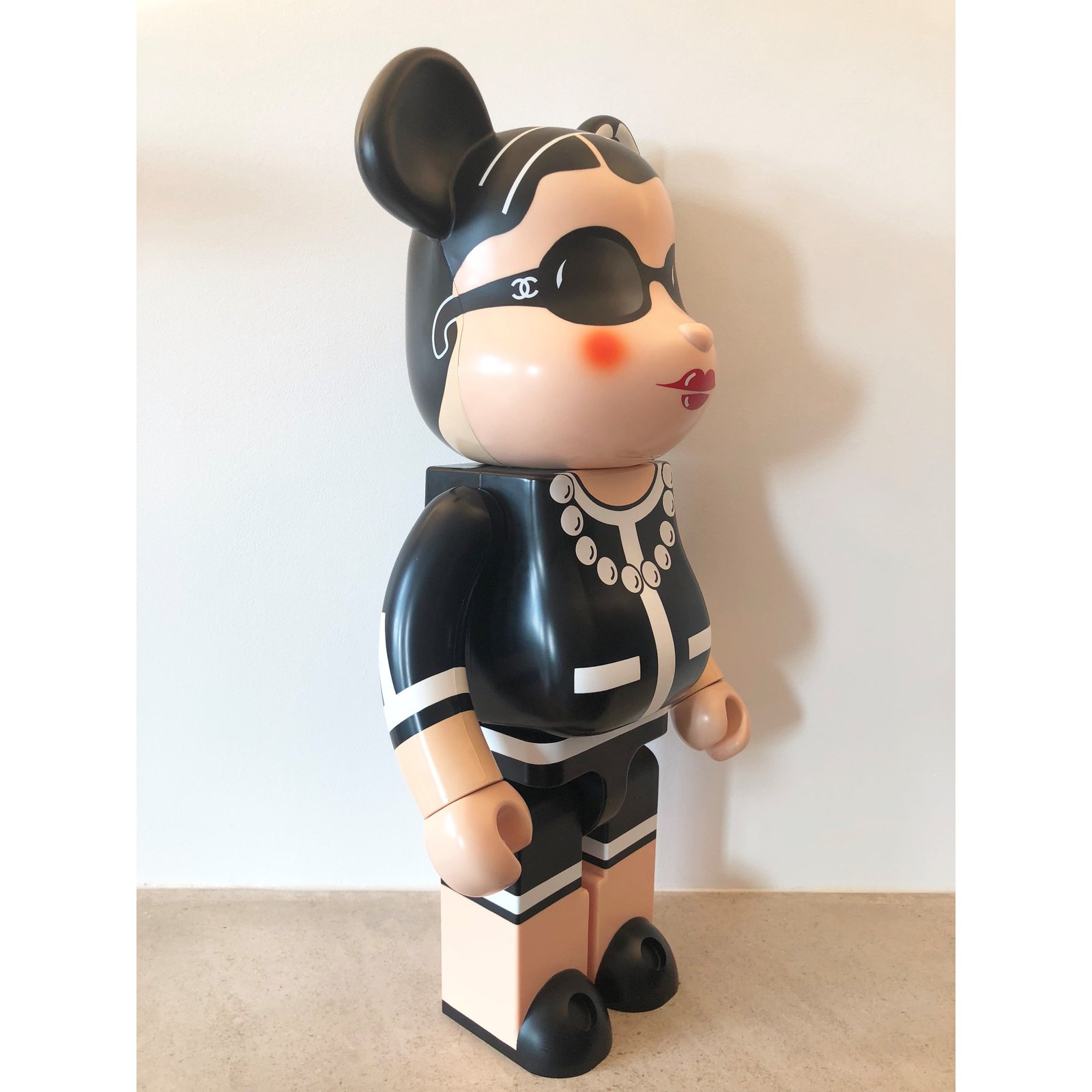Chanel 1000% Bearbrick Medicom Limited Edition Rare Collector at