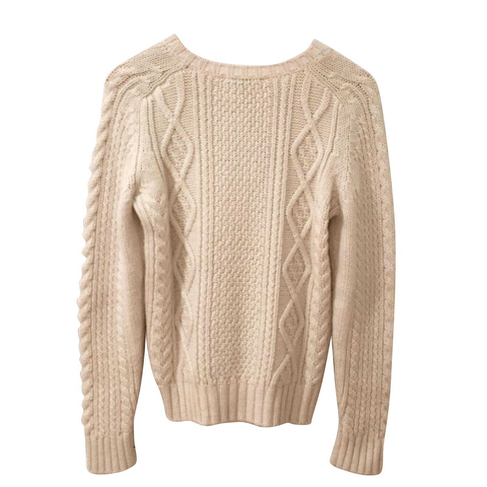 maje cable knit sweater