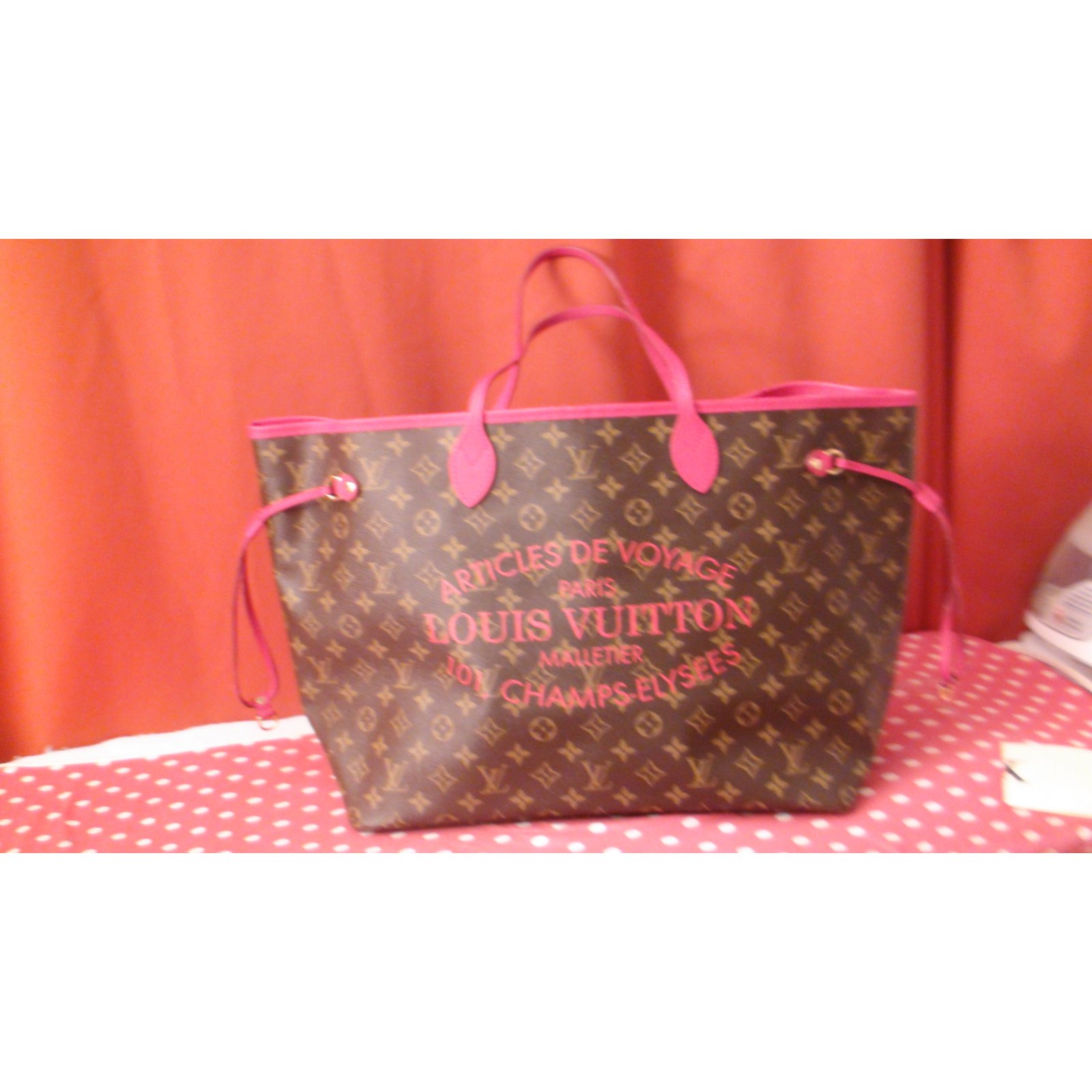Louis Vuitton Rivet Pink Leather ref.300870 - Joli Closet
