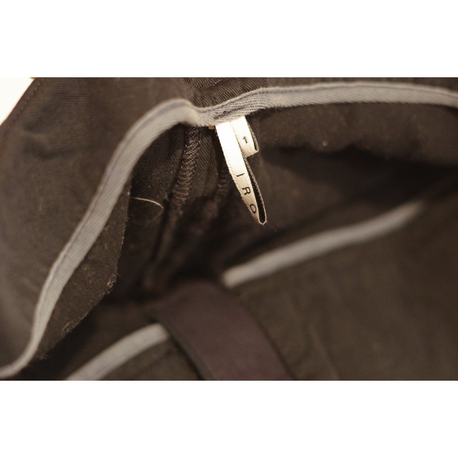 Iro Black cotton mini skirt ref.87771 - Joli Closet