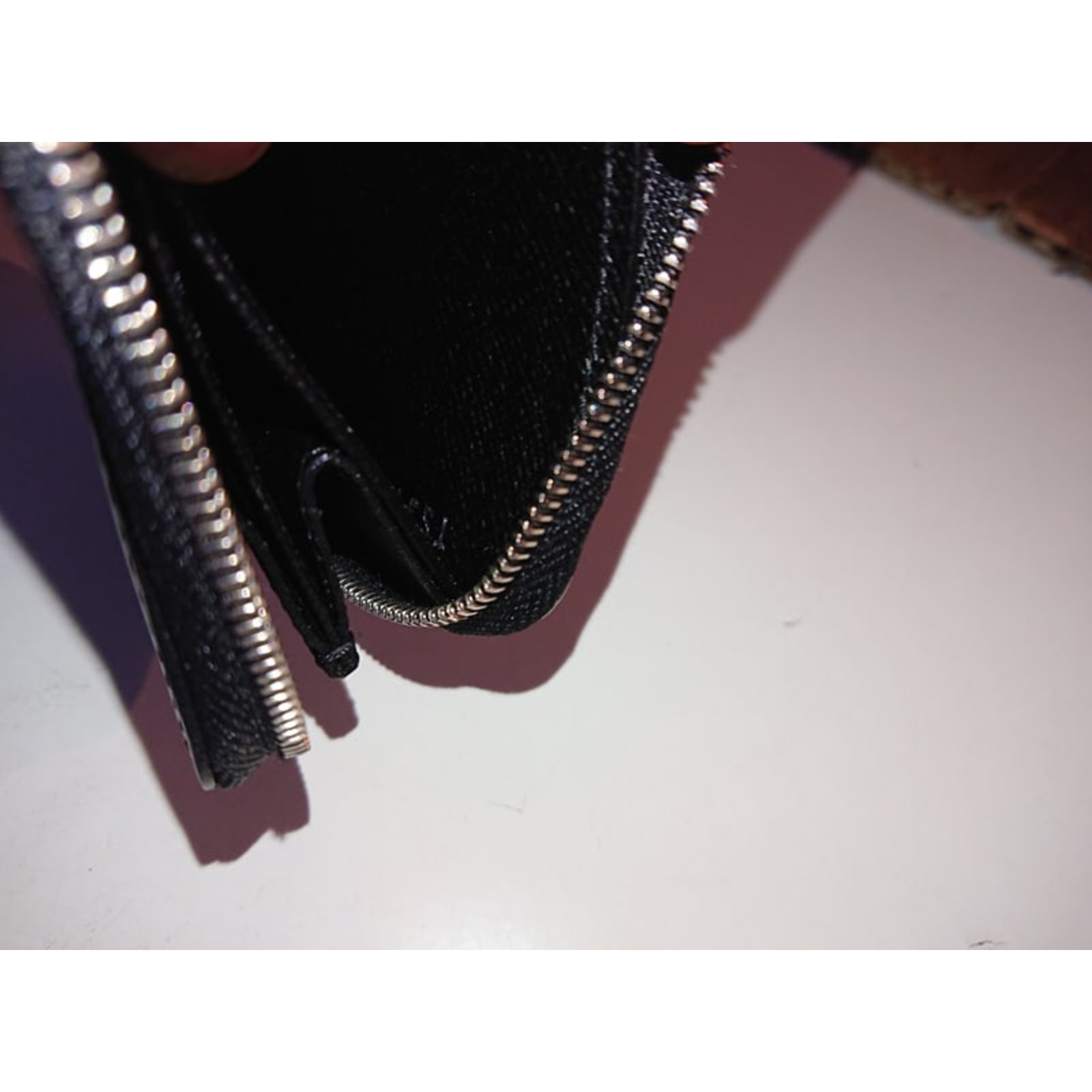 Cartera negra Louis Vuitton Negro Cuero ref.87850 - Joli Closet
