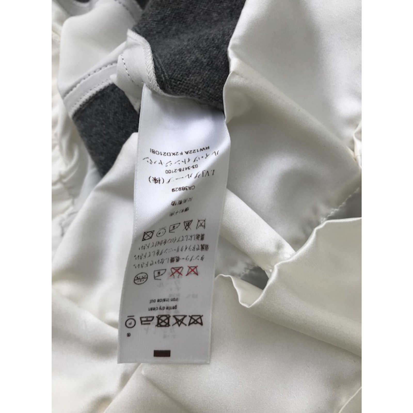Louis Vuitton Sequin dress Grey Cashmere ref.88023 - Joli Closet