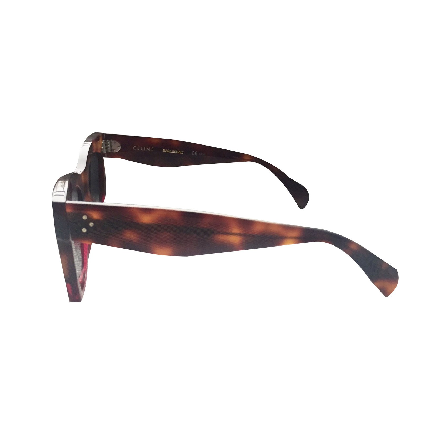 Caty goggle glasses Celine Brown in Plastic - 32646657