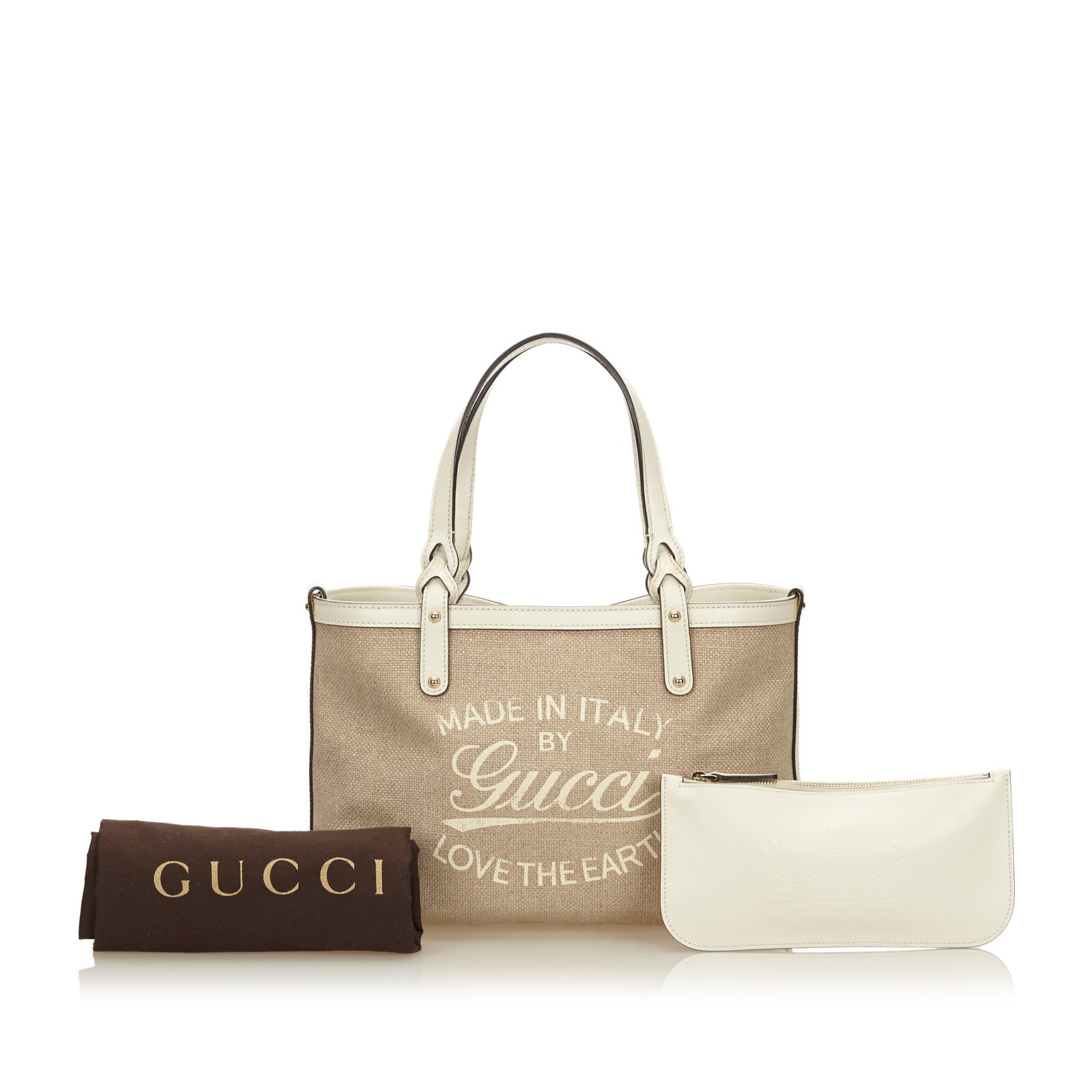 Gucci Tote Bag Vintage n.a. Brown Cloth ref.995884 - Joli Closet