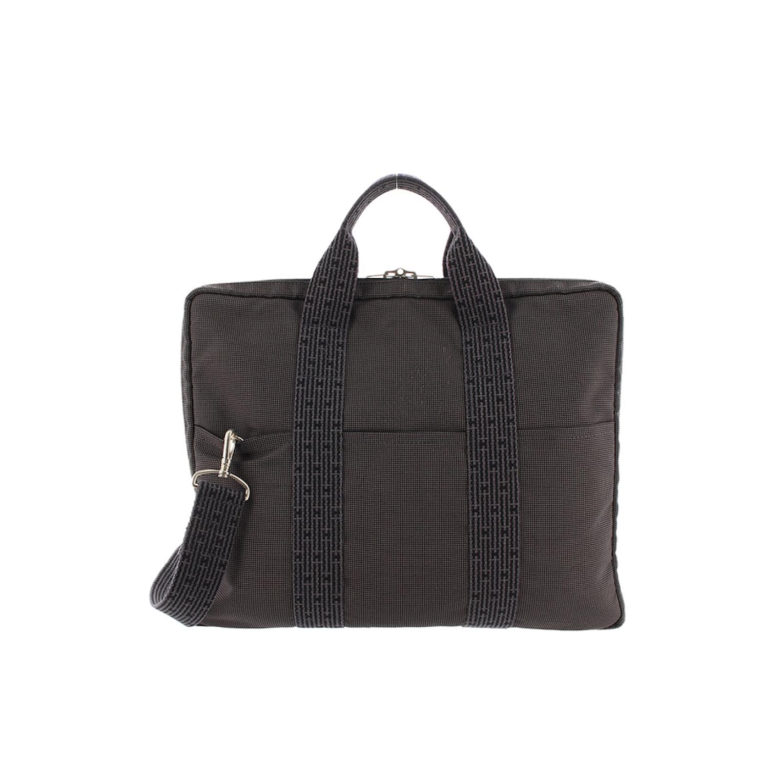 Hermès Herline Document Case Grey Cloth Cloth ref.89189 Joli Closet