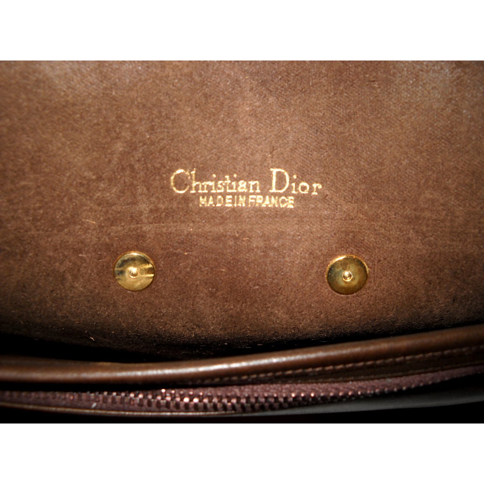 vintage christian dior clutch bag
