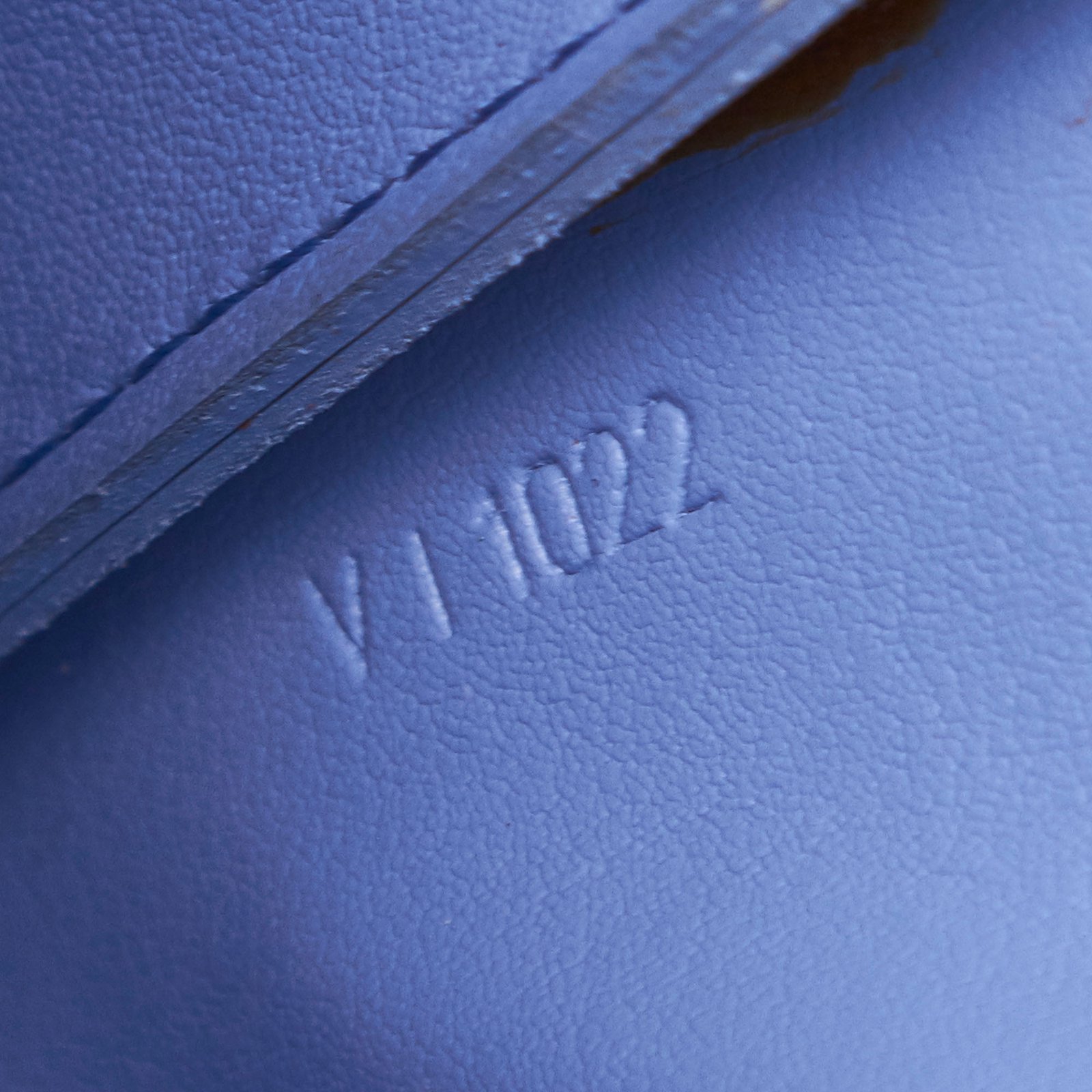 Louis Vuitton Gloss Lexington Pochette Brown Blue Light brown