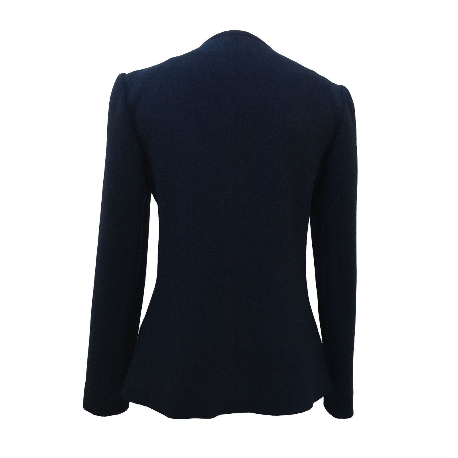 Yves Saint Laurent Jackets Blue Navy blue Wool ref.90085 - Joli Closet