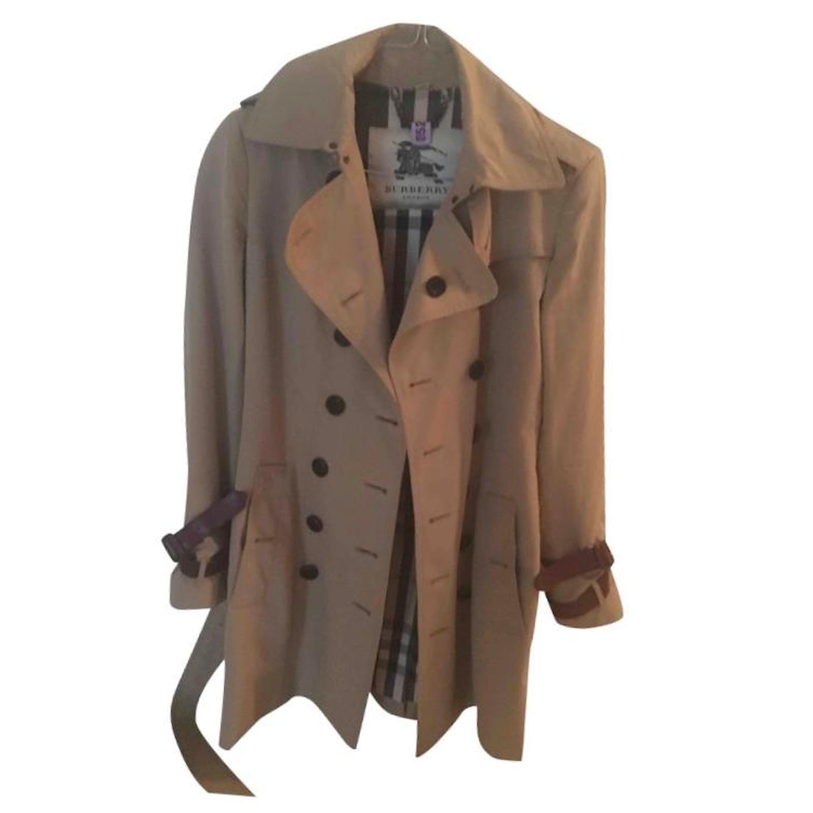 trench burberry rouge