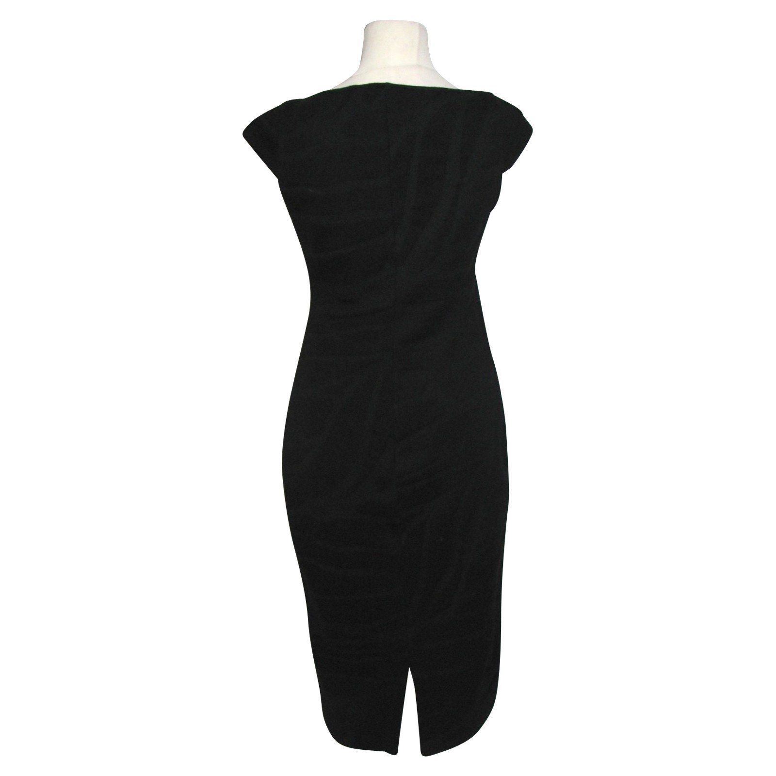 Patrizia Pepe Long dress Black Wool ref.91015 - Joli Closet