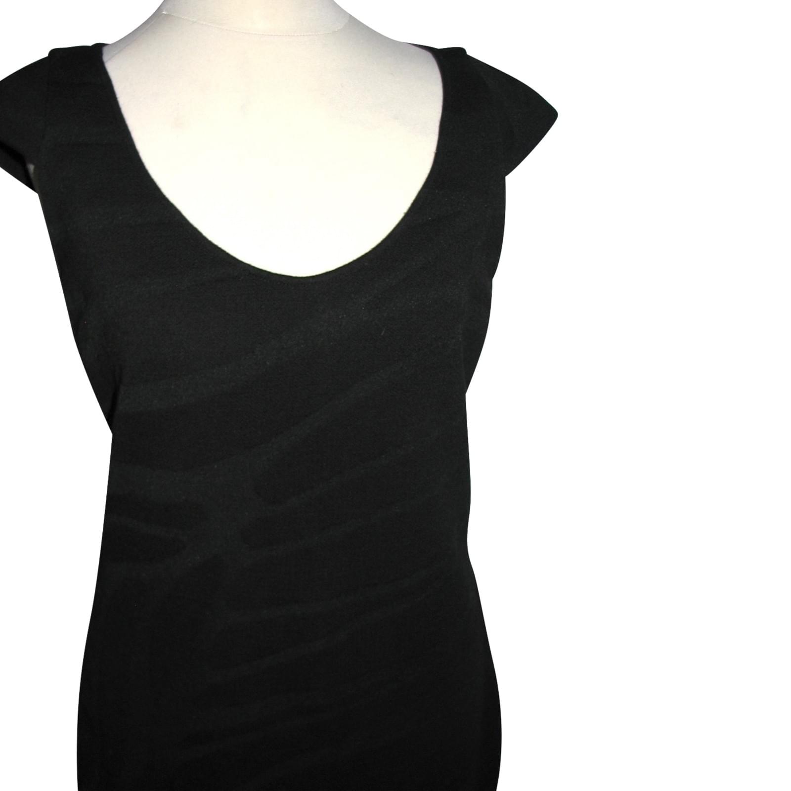 Patrizia Pepe Black Wool Casual Dress main image 1