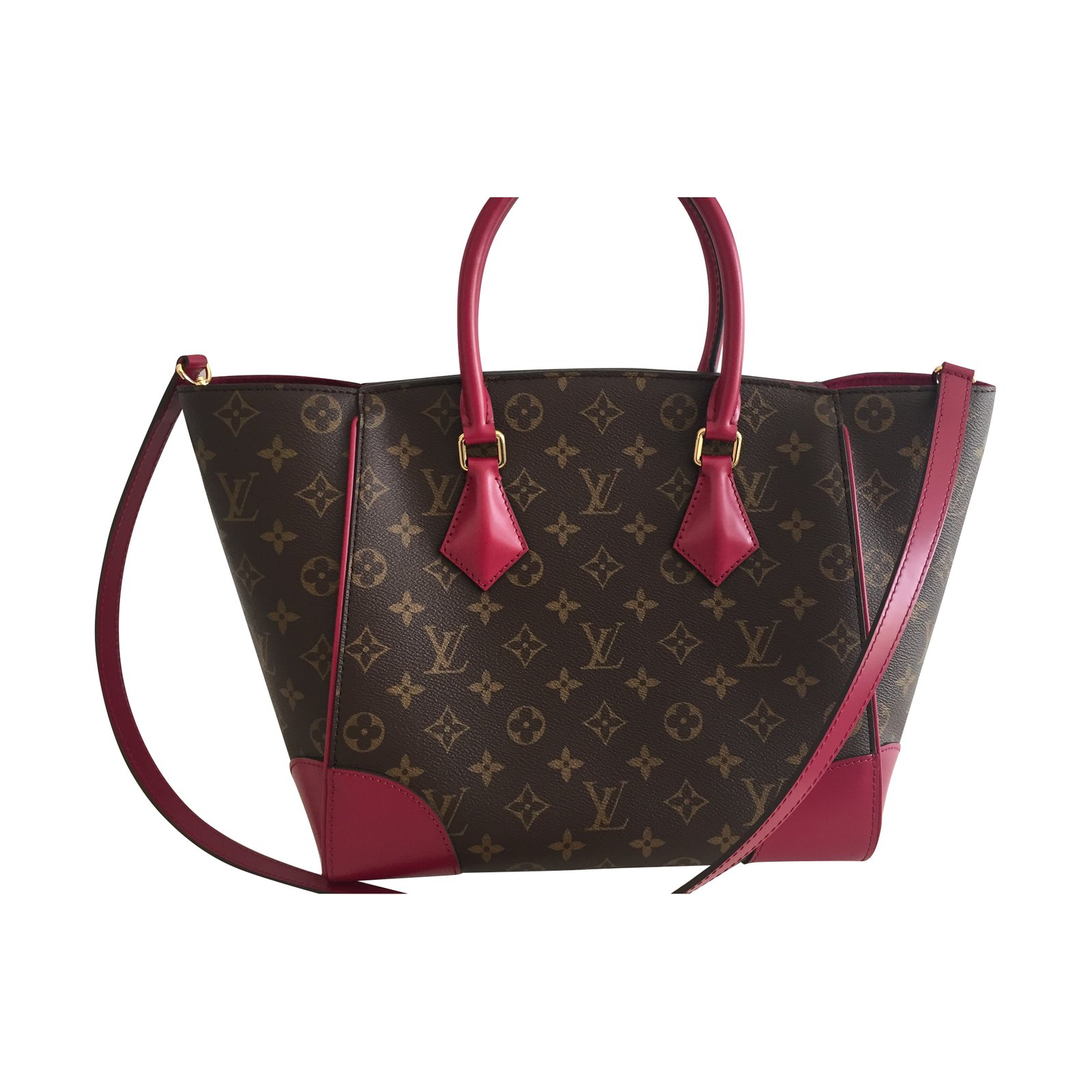 Louis Vuitton Fuchsia EPI Leather Phenix PM Bag