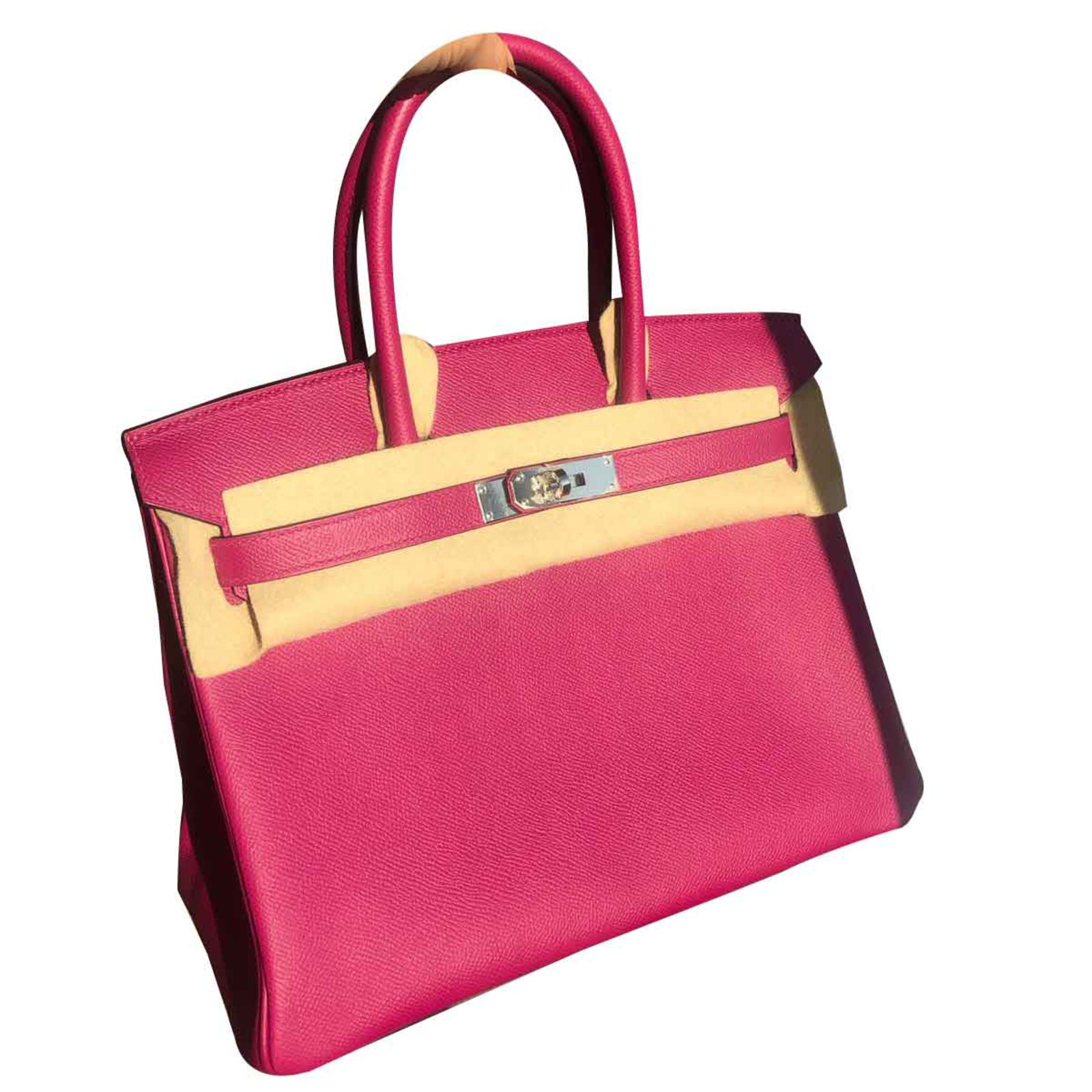 Hermès Birkin 25 Pink Leather ref.807001 - Joli Closet