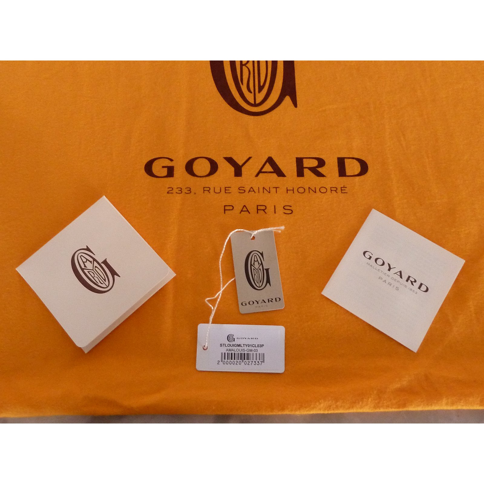 Goyard SAINT LOUIS GM Brown Cloth ref.93085 - Joli Closet