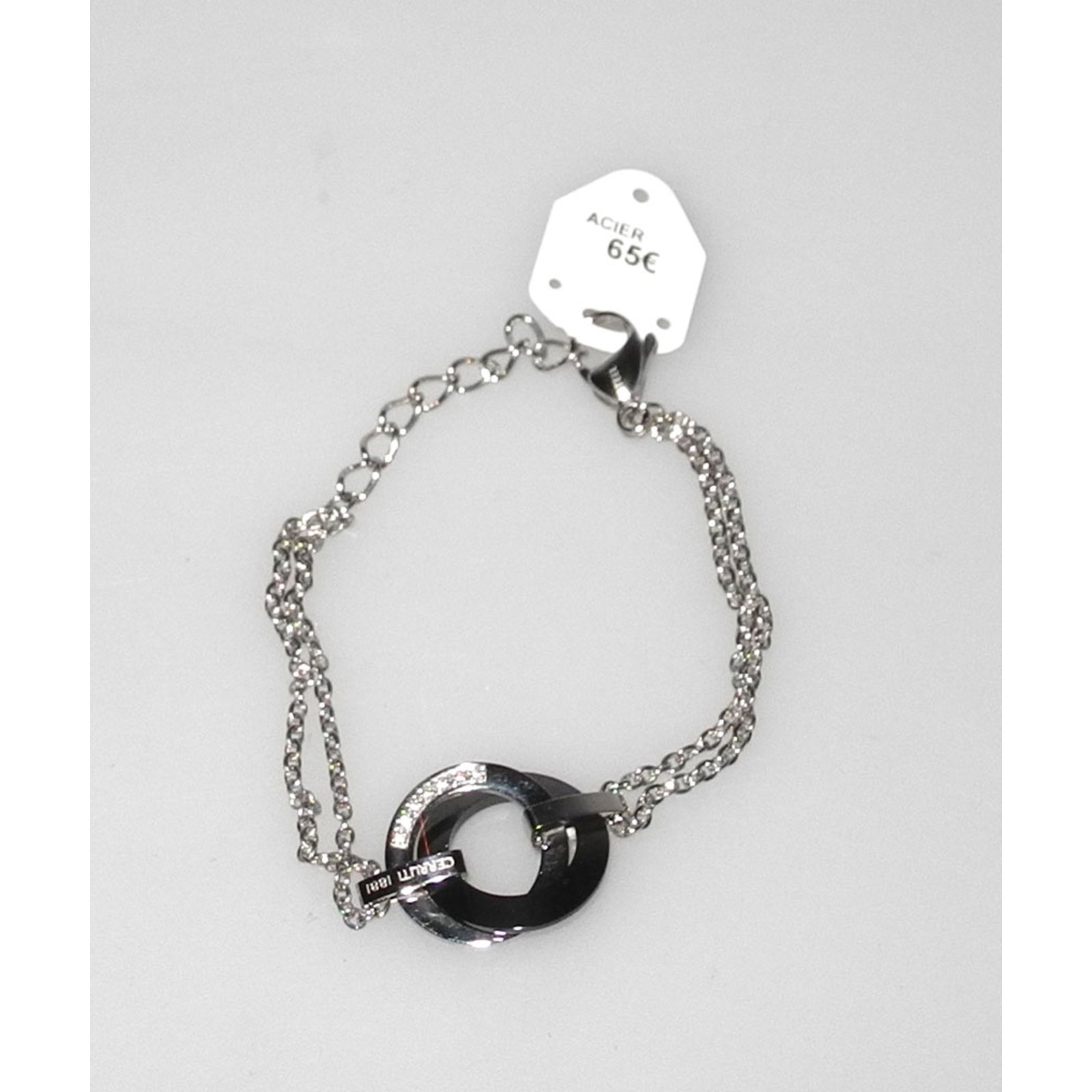 Black Bracelet & Wallet Gift Set by Cerruti | Luxury Gallery