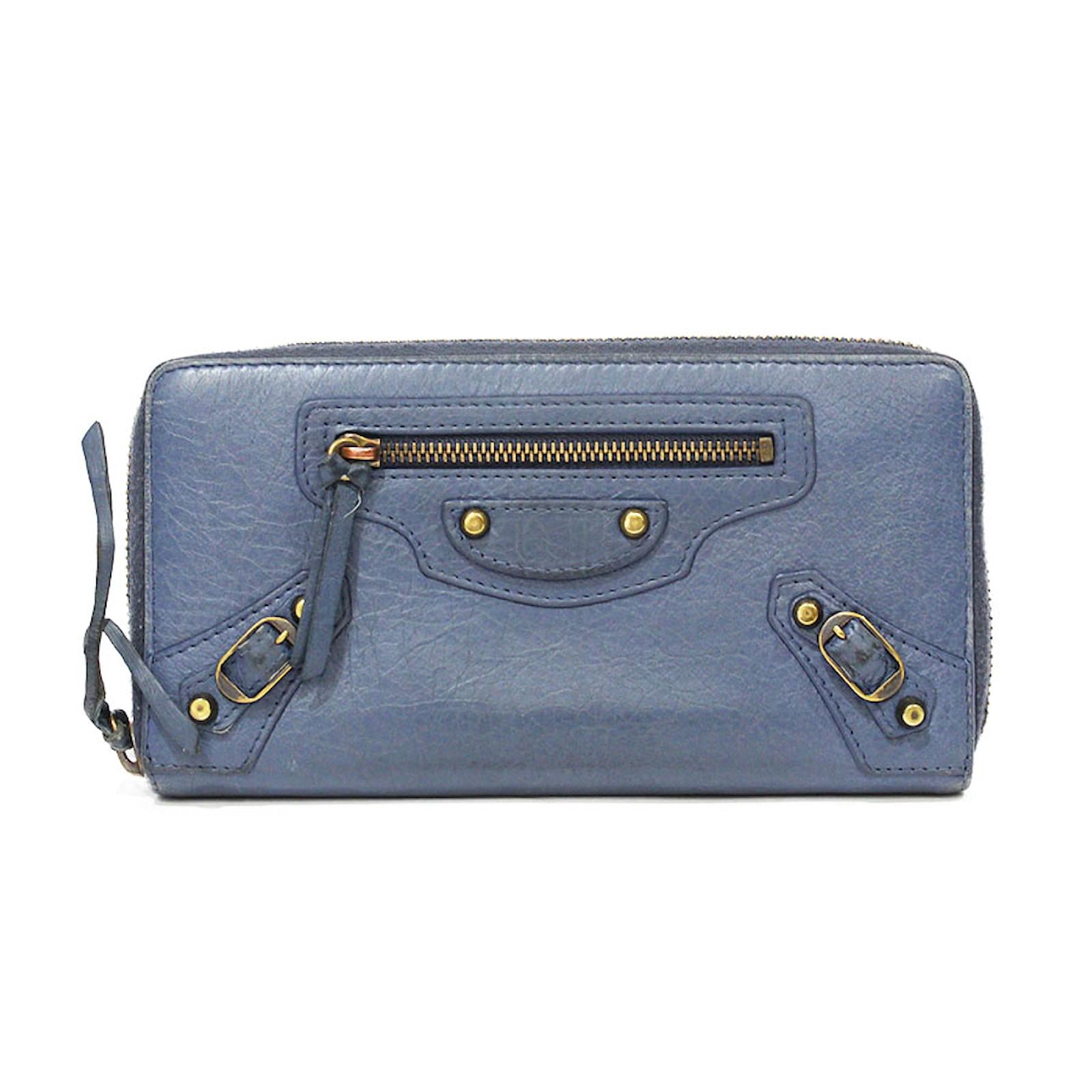 balenciaga strap wallet