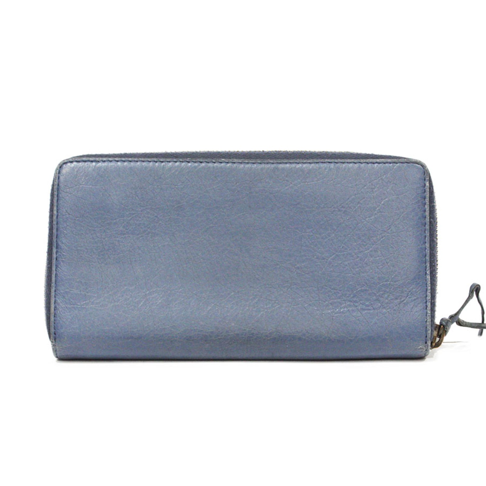 Balenciaga leather wallet Blue ref.93458 - Joli Closet