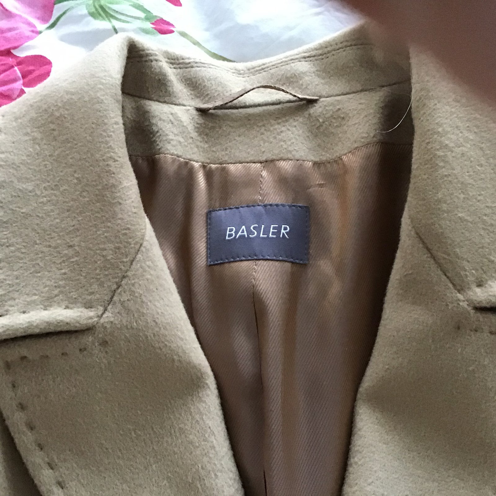 Basler coat overcoat Beige Wool ref.93569 Joli Closet