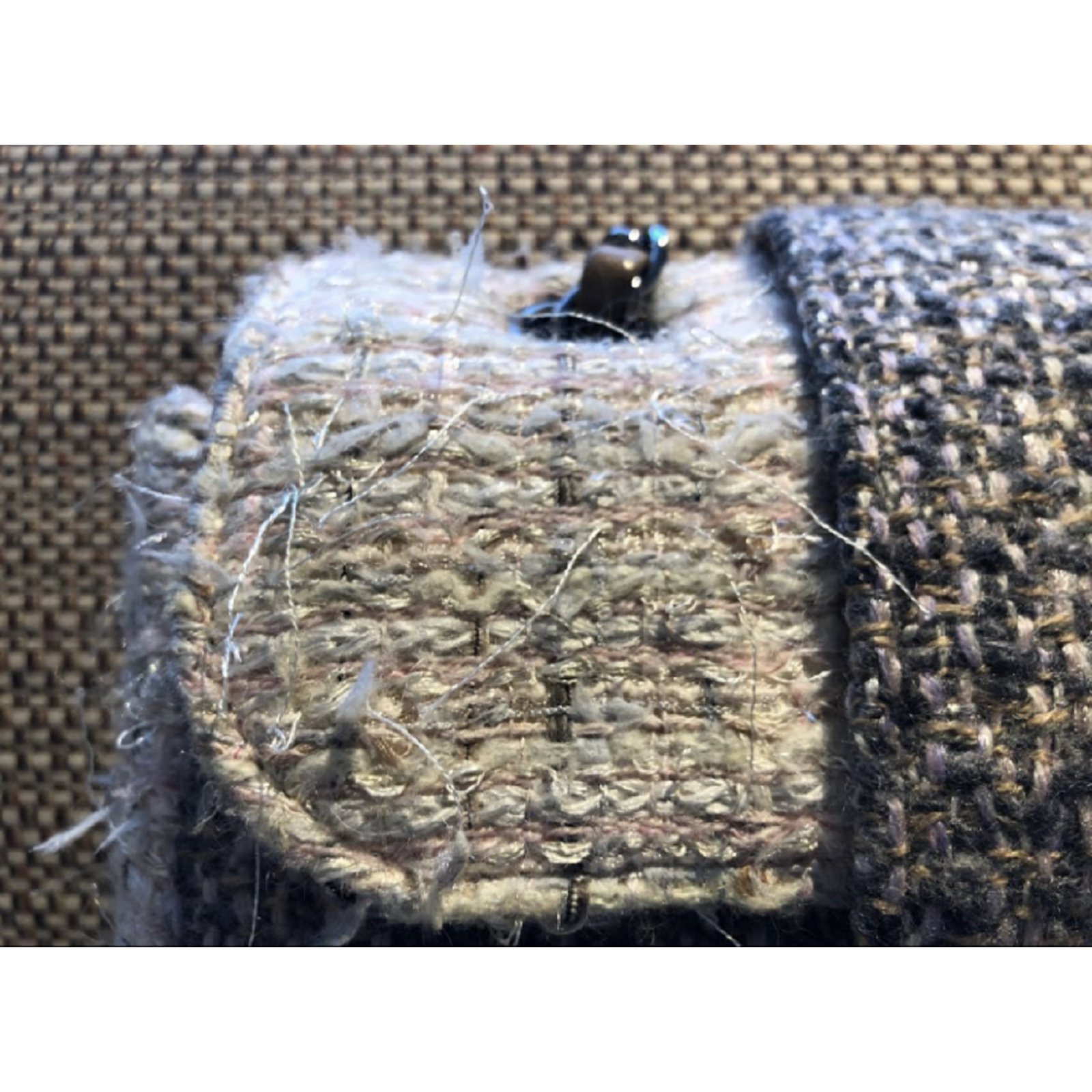 Vintage Chanel Pink Tweed Chain Bag – Treasures of NYC