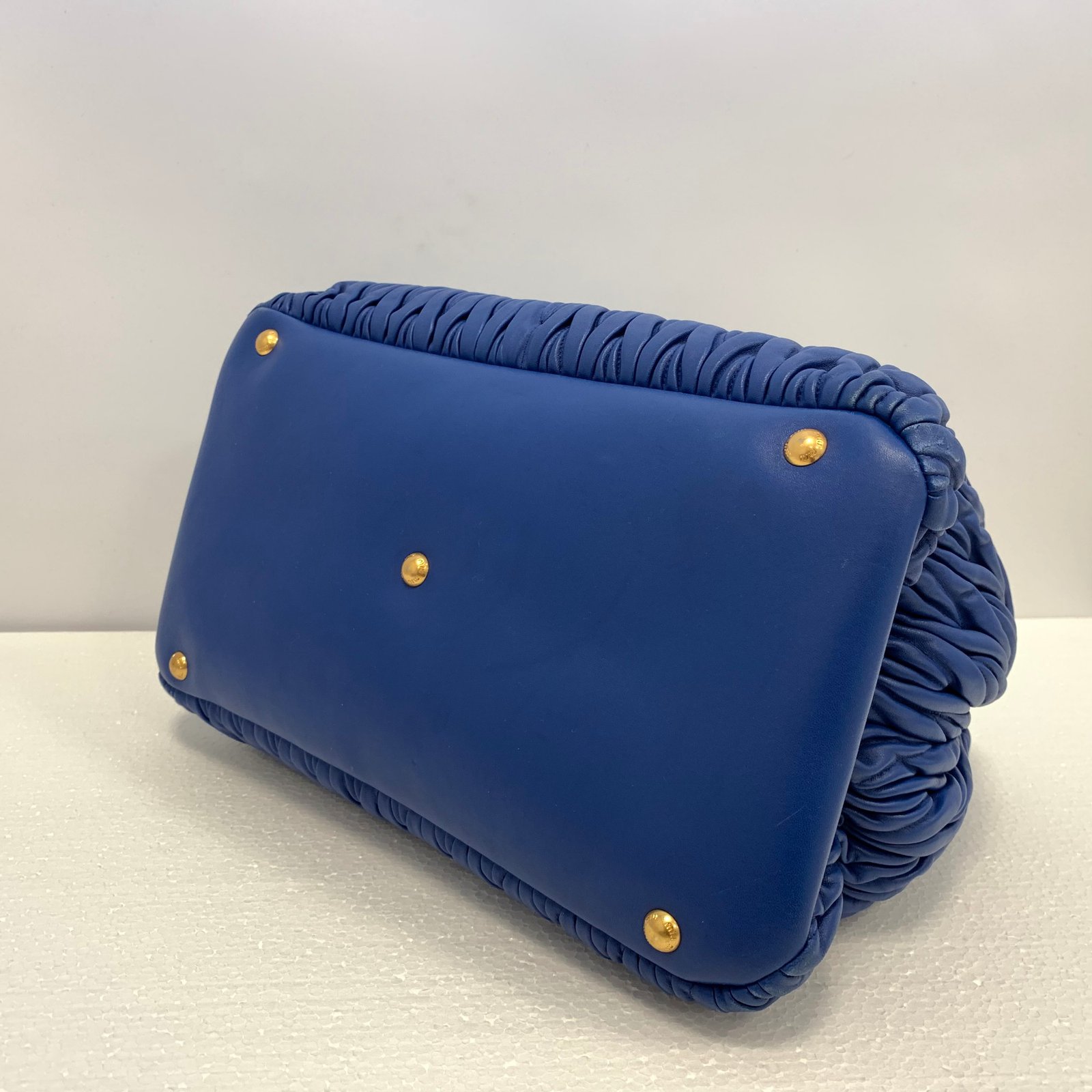 Miu Miu bag Blue Leather ref.47247 - Joli Closet