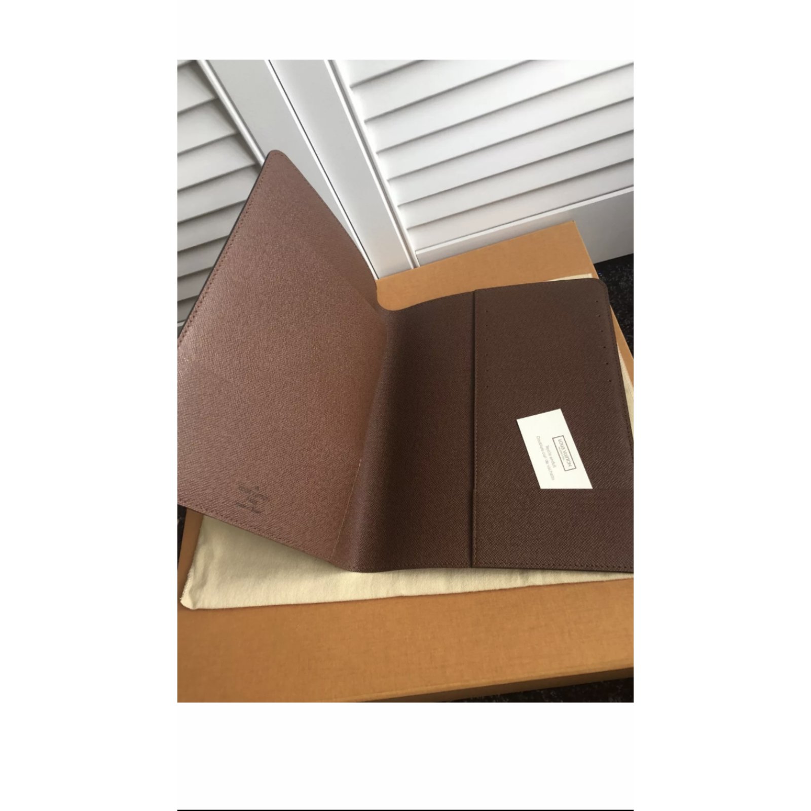 Louis Vuitton Monogram Desk Agenda Cover Bureau Diary R20100 Browns