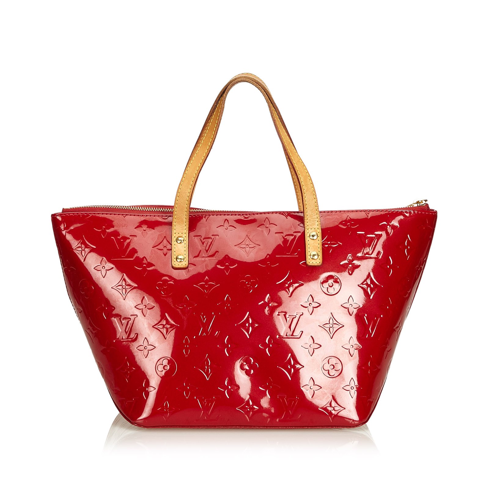 Louis Vuitton Red Vernis Bellflower GM Leather Patent leather ref.295742 -  Joli Closet