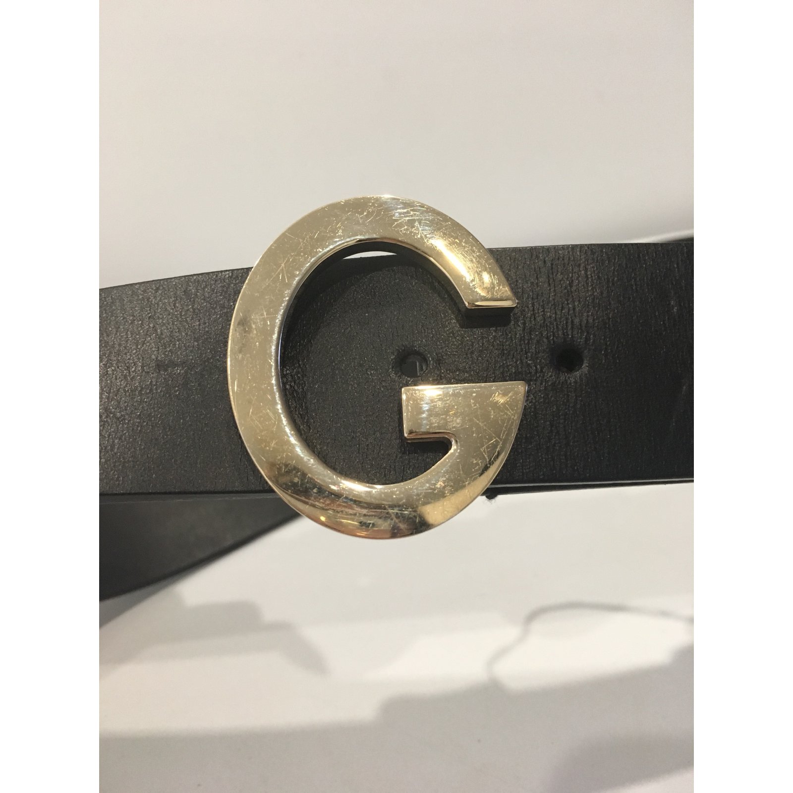 gold g gucci belt
