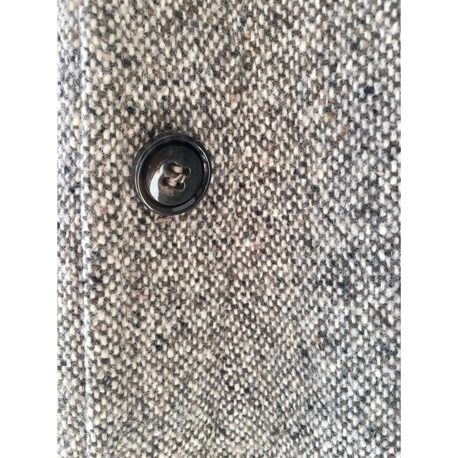 Manteau D'hiver Fourré Max Mara Weekend Taille 38 - Gris, Excellent état - Occasion Très Bon état