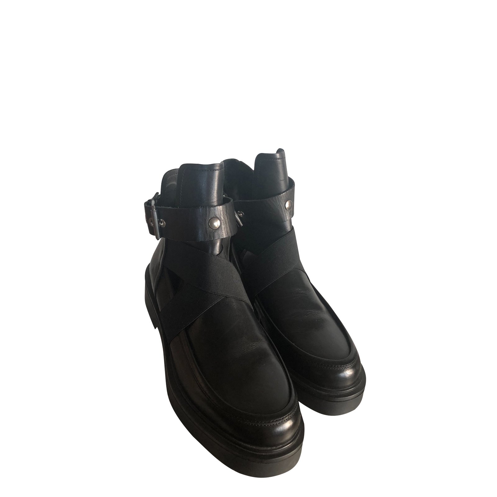 bottines bordeaux zara