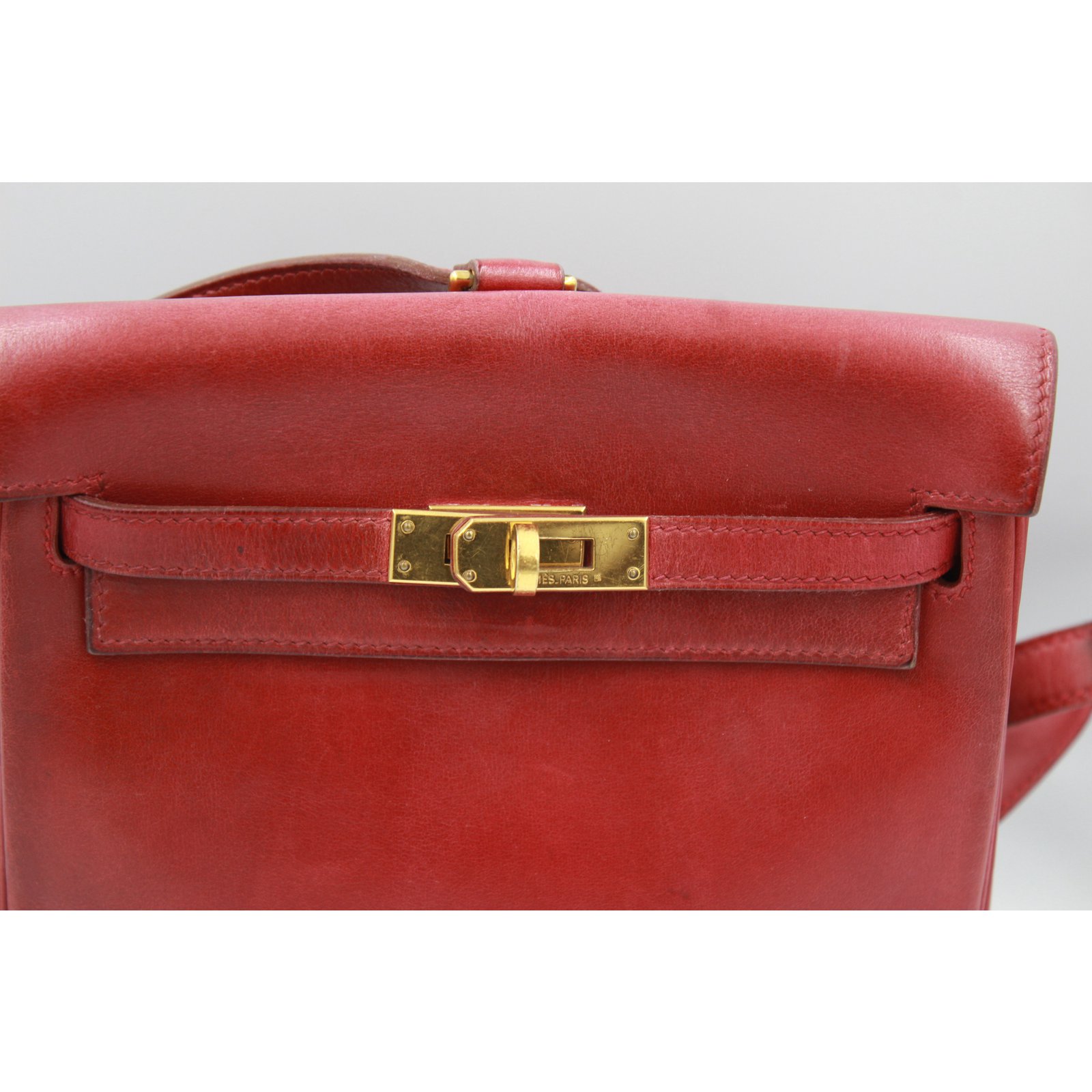 Hermès hermes kelly Red Leather ref.966145 - Joli Closet
