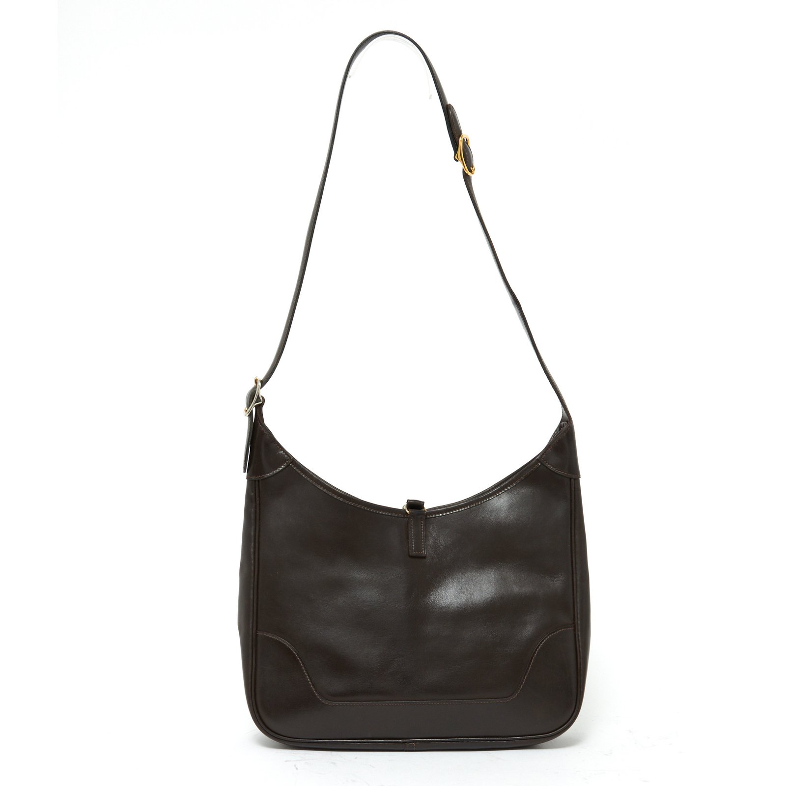 Hermès TRIM MM Brown Leather ref.101240 - Joli Closet