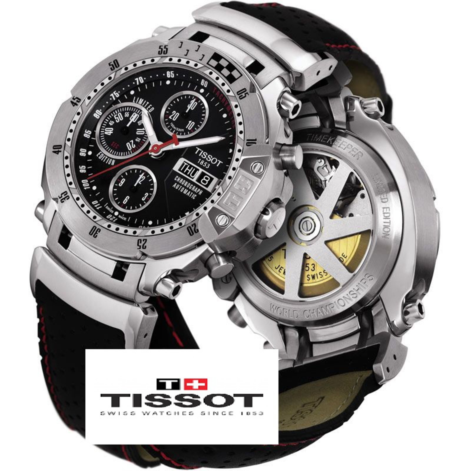 Tissot MotoGP Automatc Chronograph Limited Edition Swiss Watch very