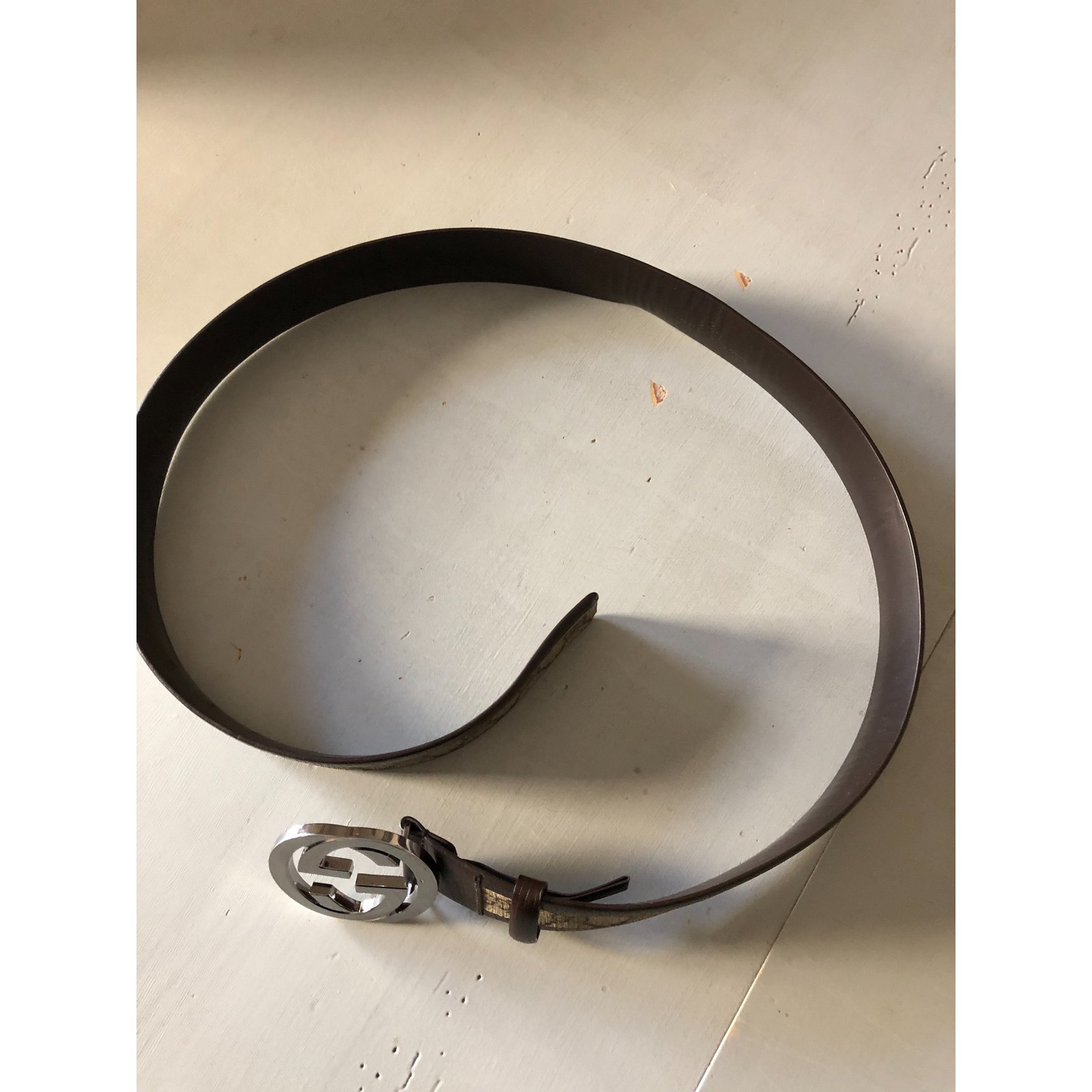 Gucci GG Supreme Belt With G Buckle - Farfetch