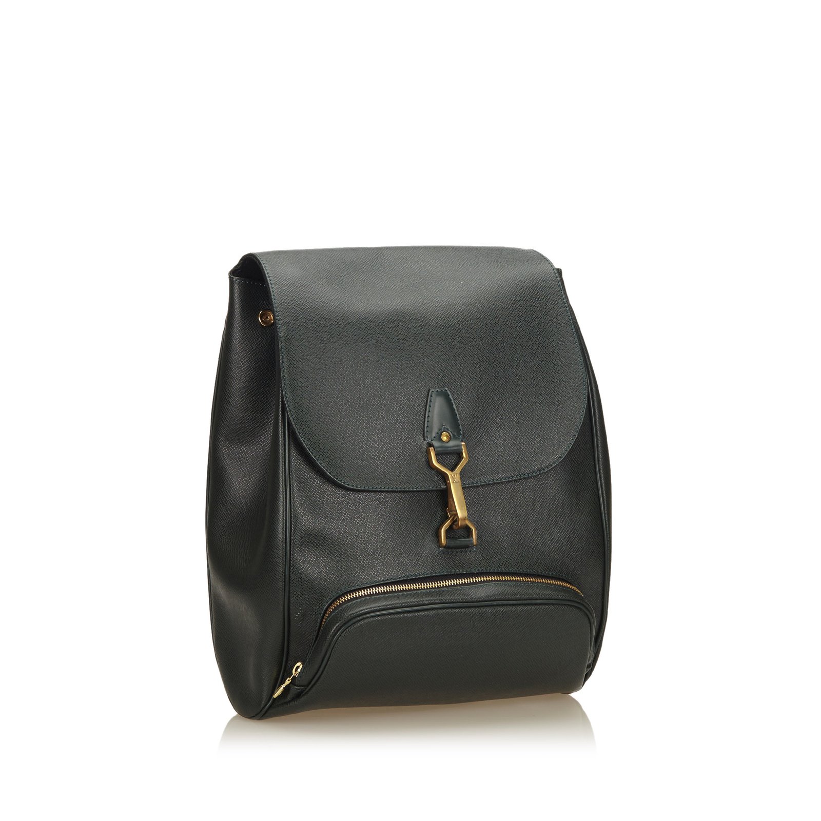 Louis Vuitton Taiga Leather Cassiar Backpack Green Dark green ref.102137 -  Joli Closet