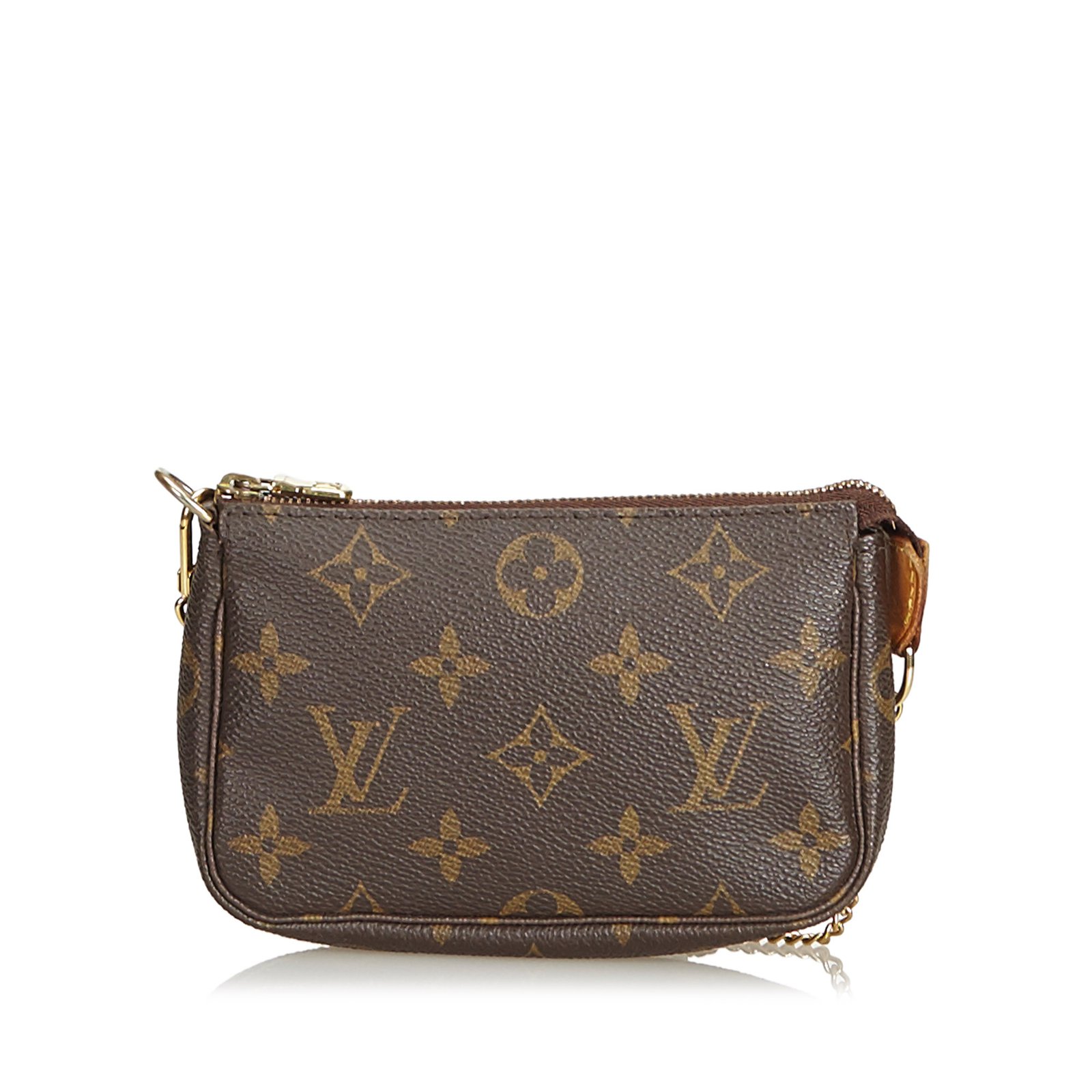 Louis Vuitton Pochette Clés Brown Cloth ref.997928 - Joli Closet