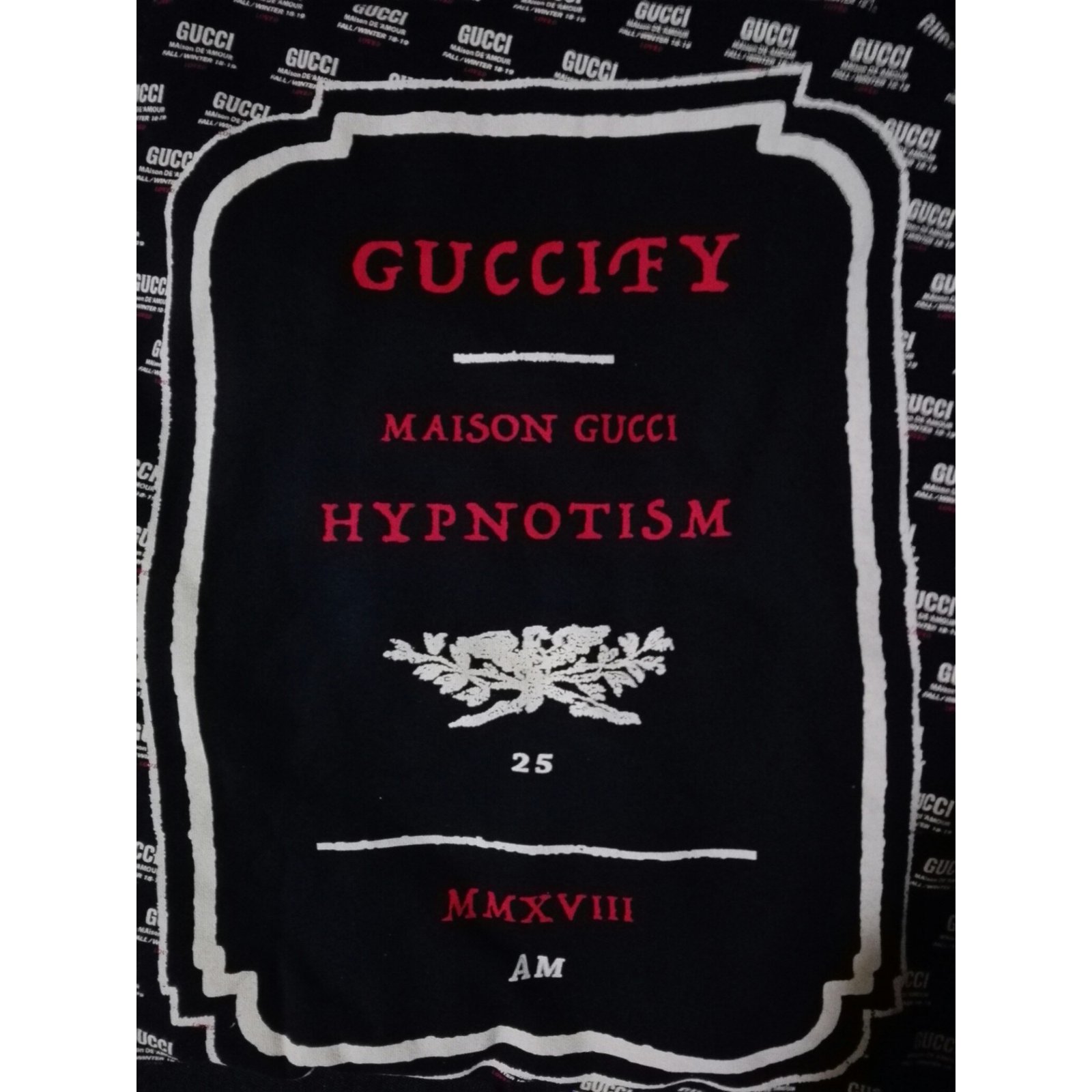 maison gucci hypnotism hoodie
