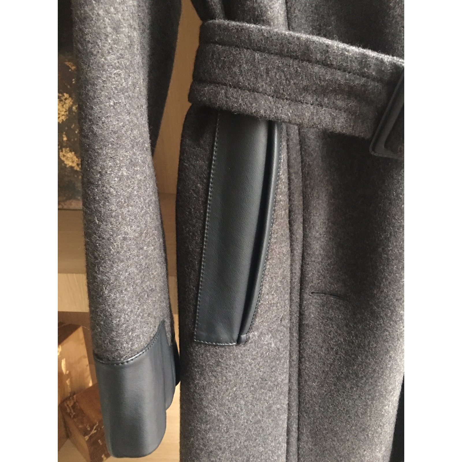 Manteaux homme Hermès Sublime manteau Hermès Couture laine Manteaux homme Hermès Sublime manteau Hermès Couture laine