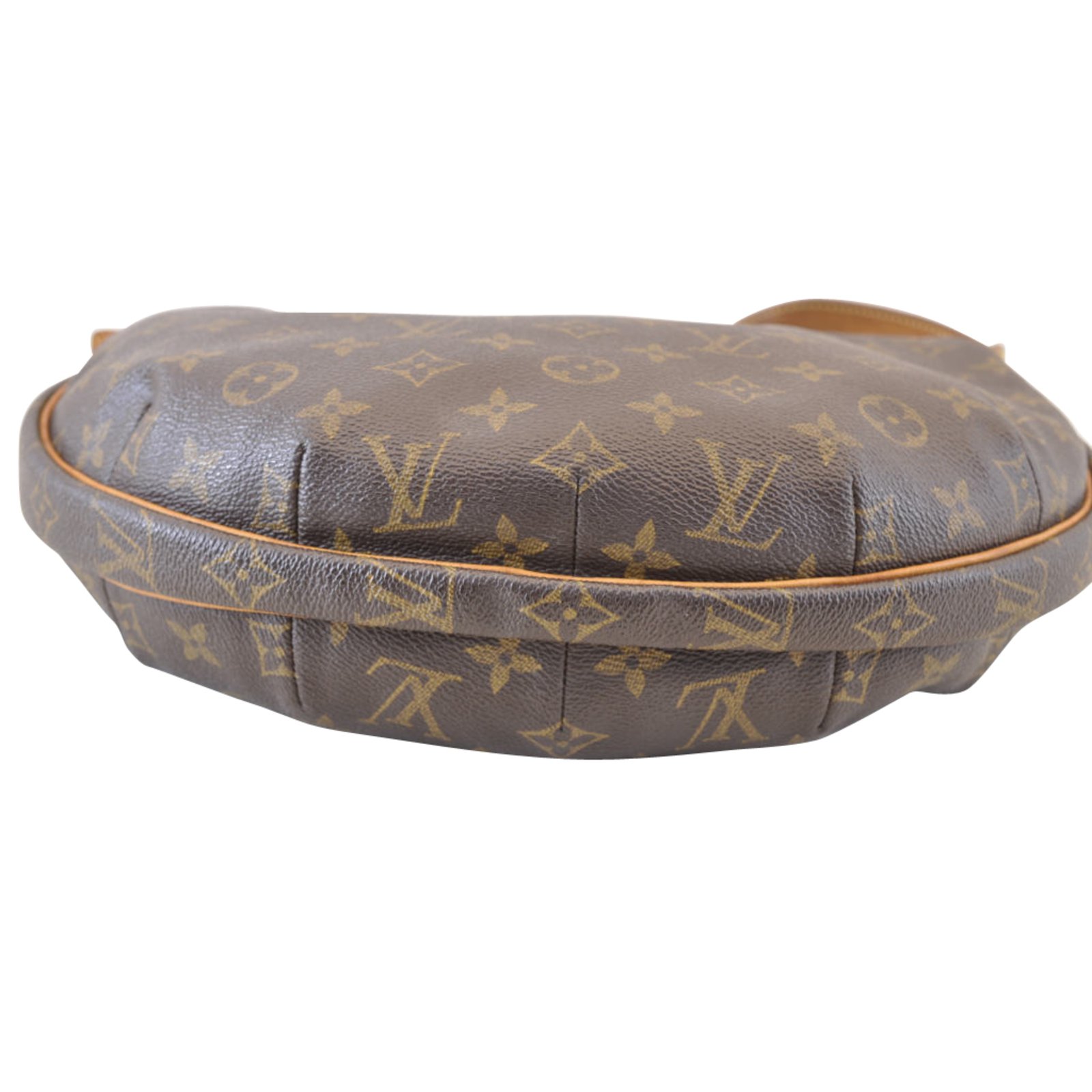 Louis Vuitton Monogram Croissant MM Brown Cloth ref.103793 - Joli Closet