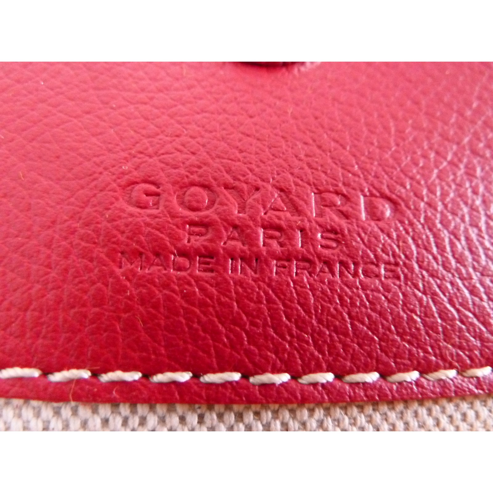 Goyard Artois Red Cloth ref.561339 - Joli Closet