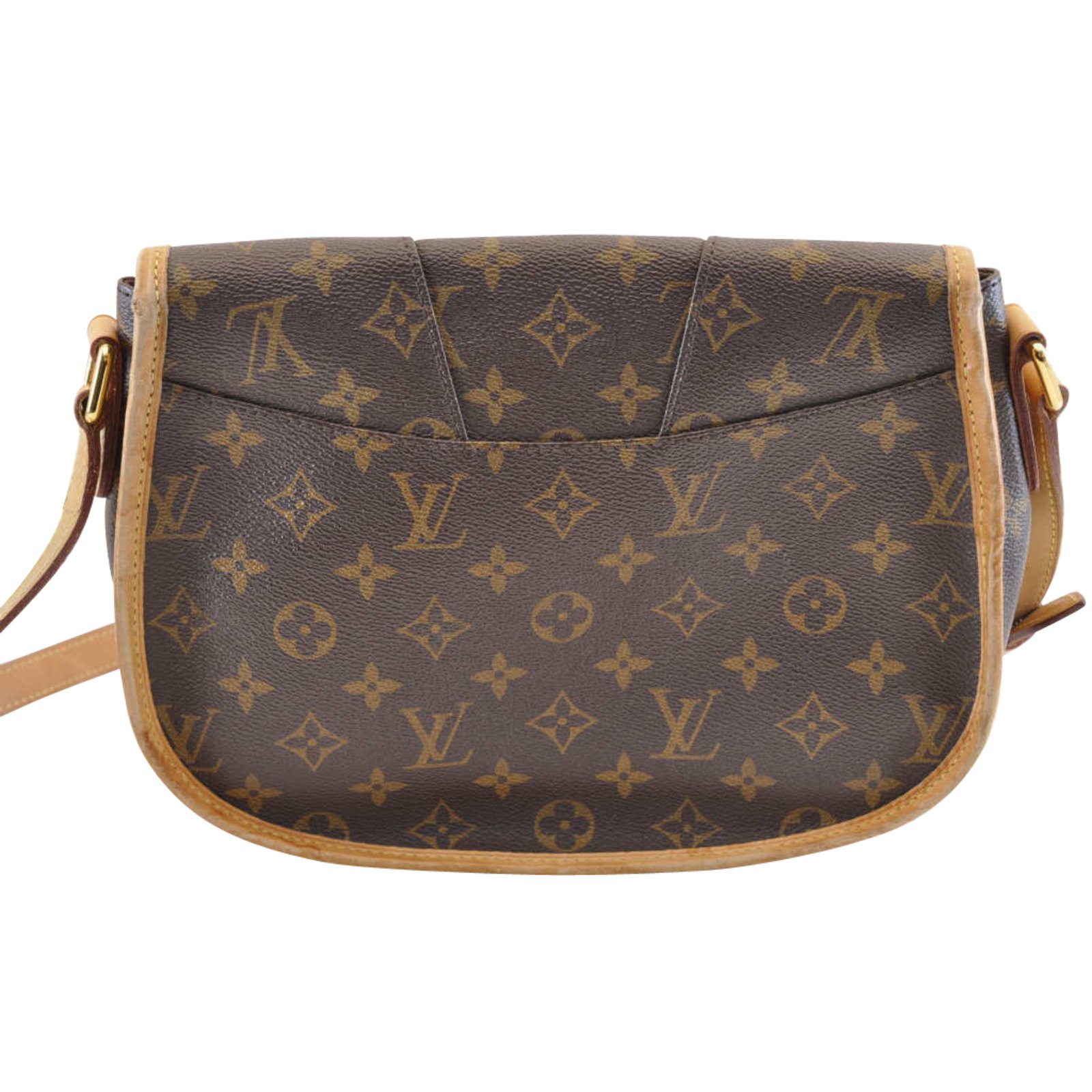 Louis Vuitton Brown Monogram Menilmontant PM Cloth ref.836300