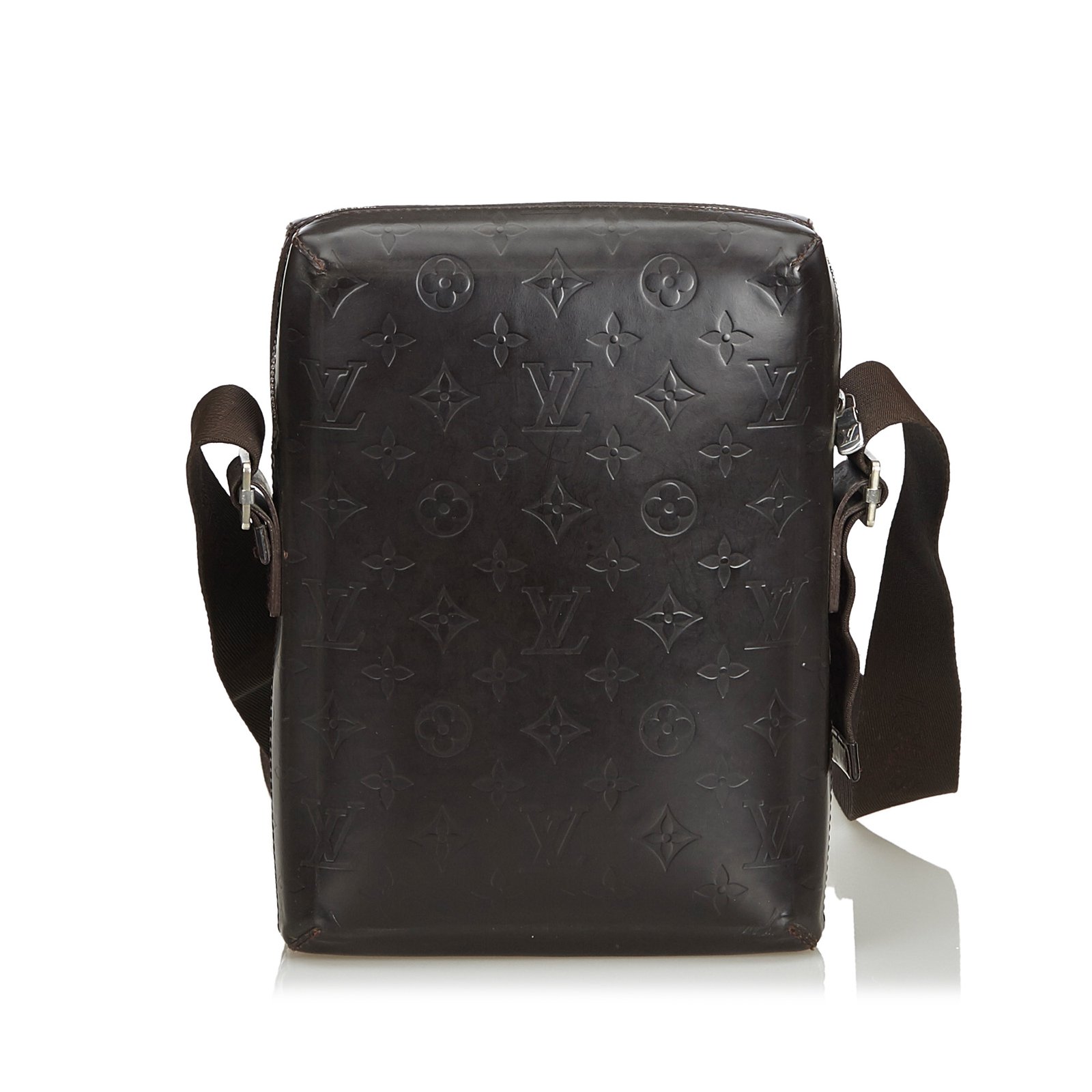 Louis Vuitton Monogram Glace Bobby Black Leather Cotton Pony-style calfskin  Cloth ref.104567 - Joli Closet