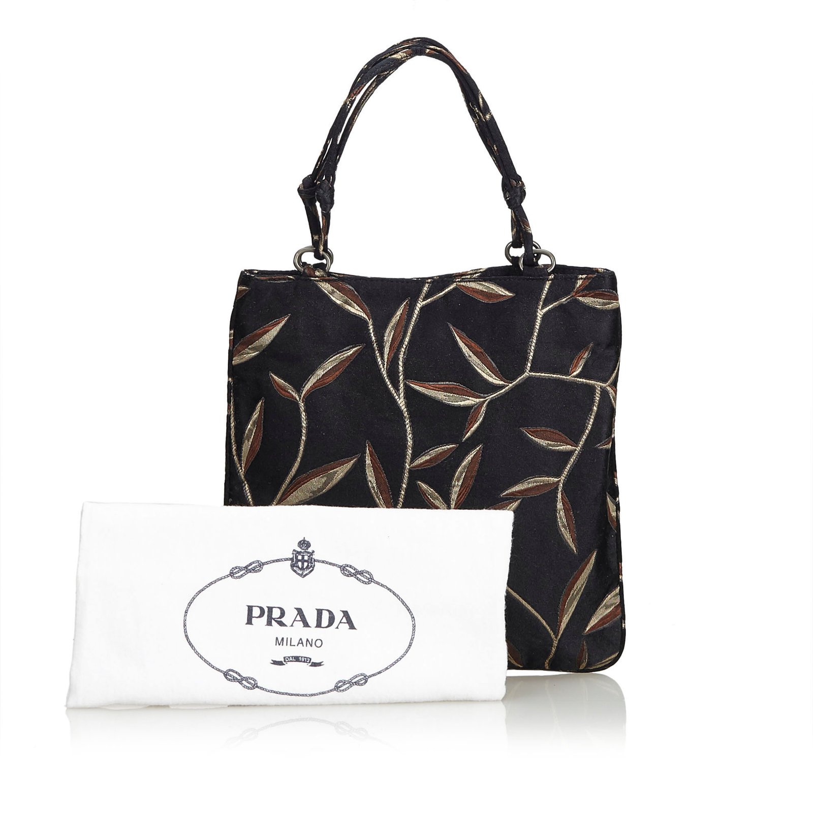 prada cloth tote bag