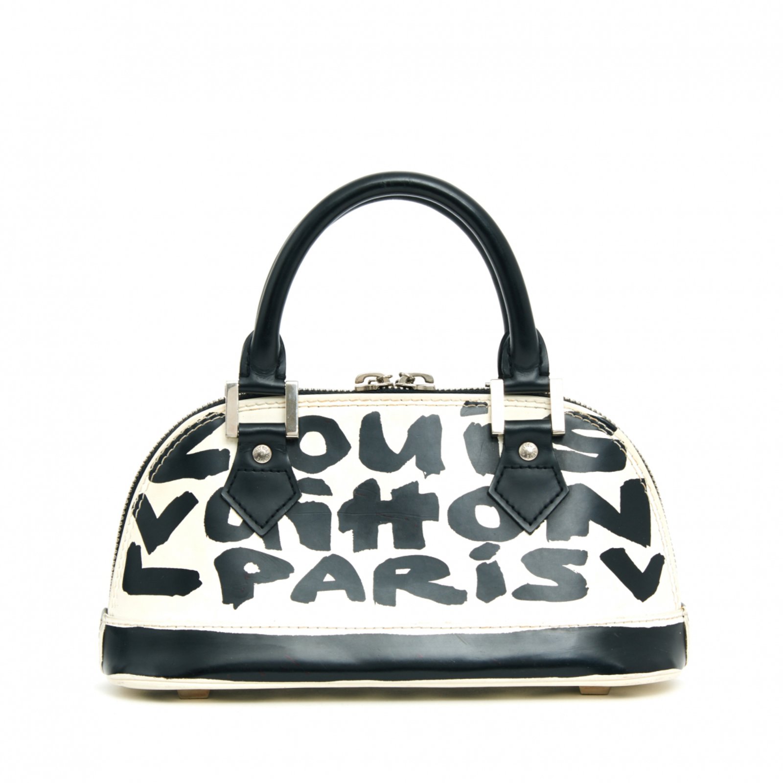 Louis Vuitton Pattern Print, White x Stephen Sprouse Graffiti Alma Mini
