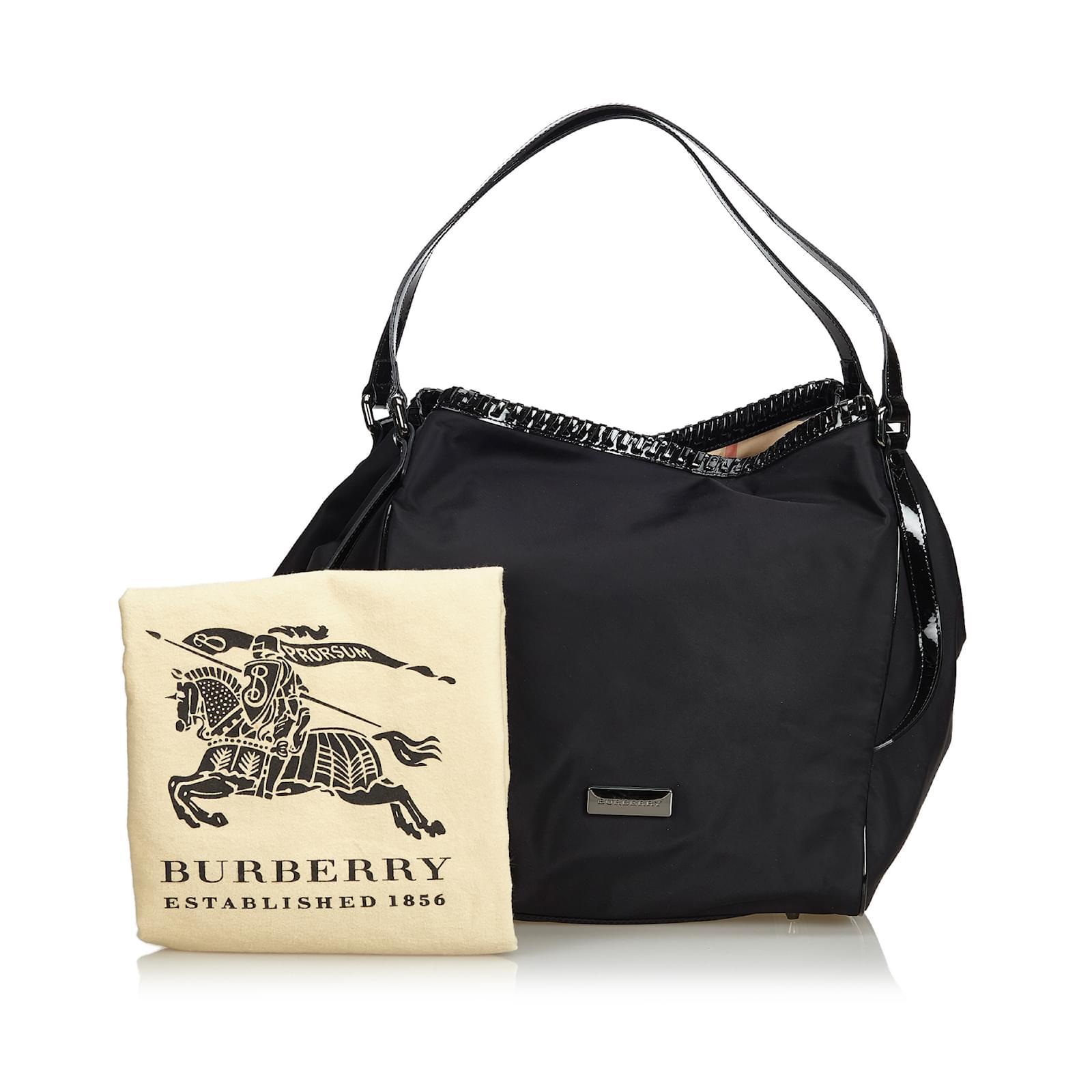 burberry nylon tote handbags