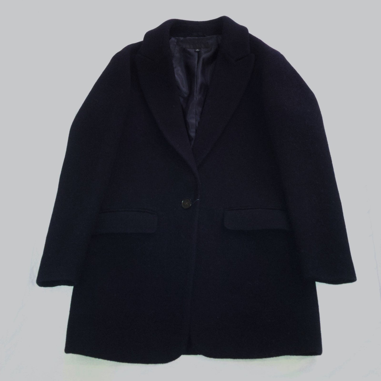 Uniqlo Coats, Outerwear Navy blue Wool ref.105560 - Joli Closet