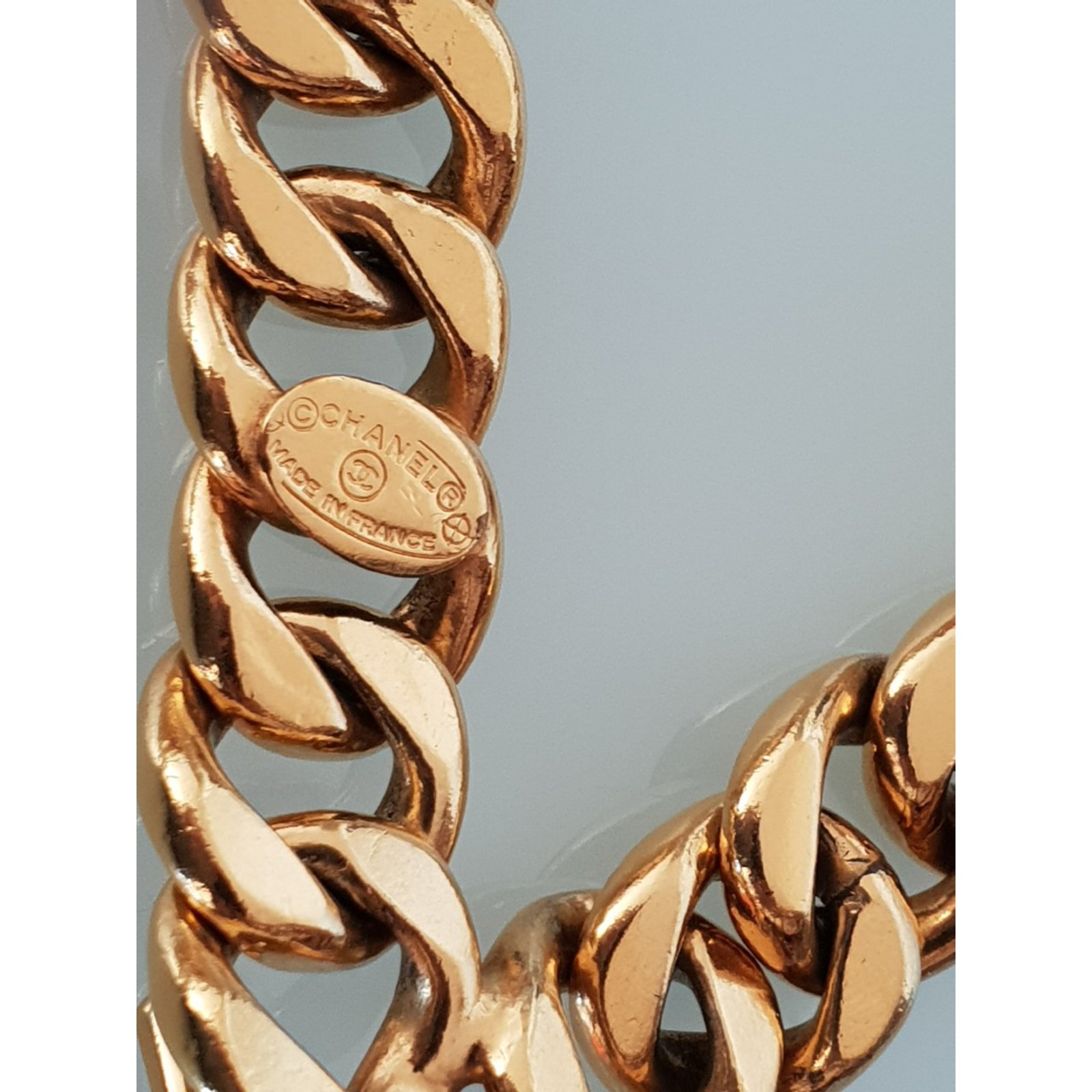 Used] Chanel CHANEL Matrasse Turn Lock Waist Belt Leather Brown 65cm Ladies  Gold Metal Fittings ref.430164 - Joli Closet