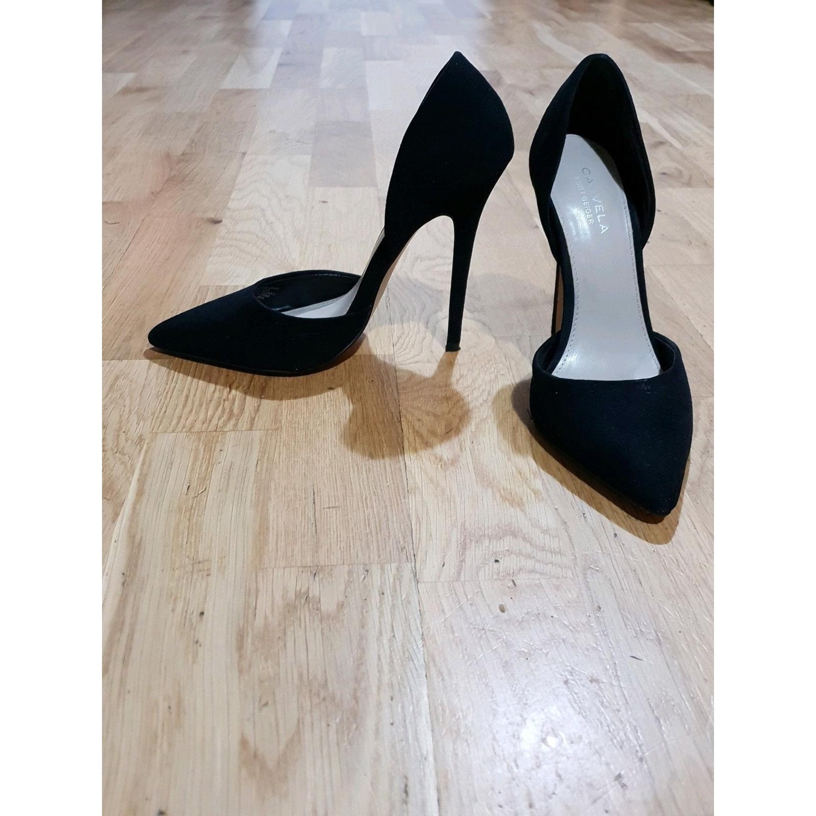 Carvela Heels Black Suede ref.105730 