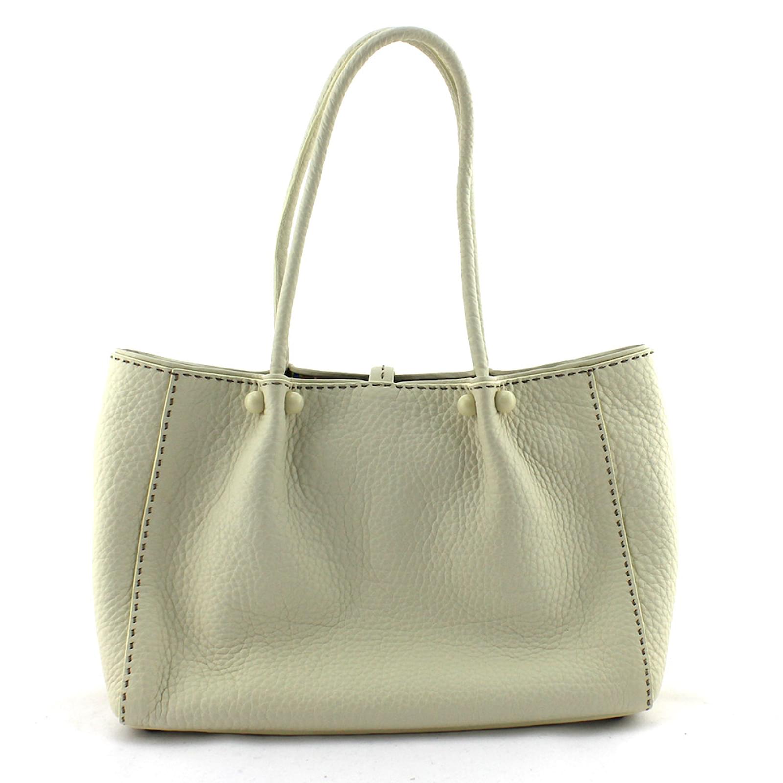 Renaud Pellegrino Basket White Leather ref.106578 - Joli Closet