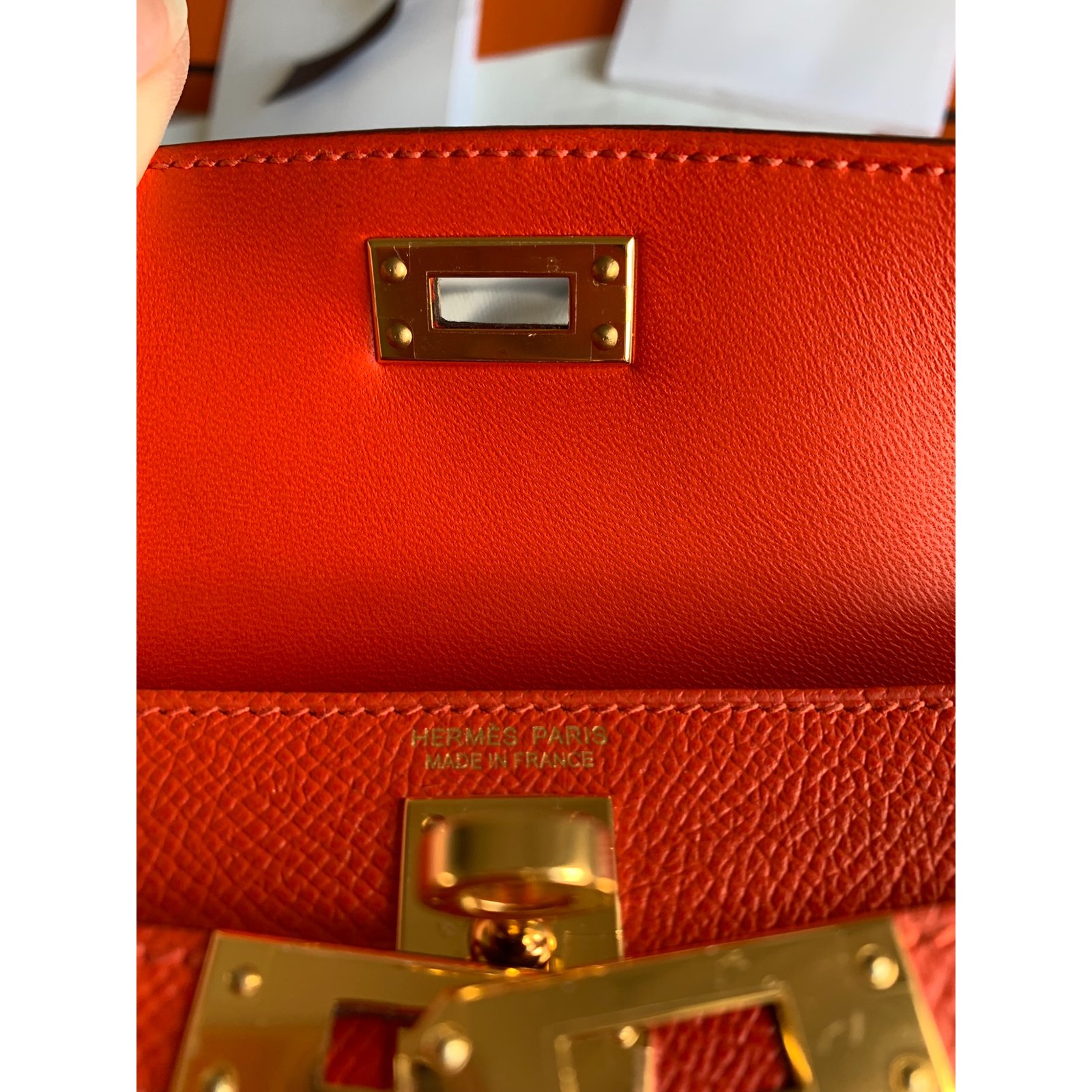 Hermès Kelly sport Red Leather ref.72496 - Joli Closet